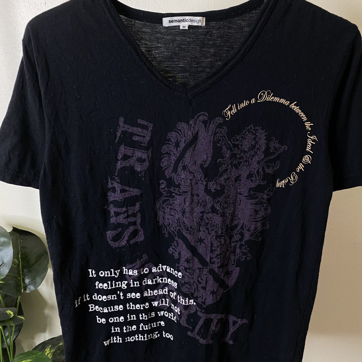 semanticdesign Seditionaries Poem Cyber Gothic Punk Grunge Lgb Hysterics Size US S / EU 44-46 / 1 - 2 Thumbnail