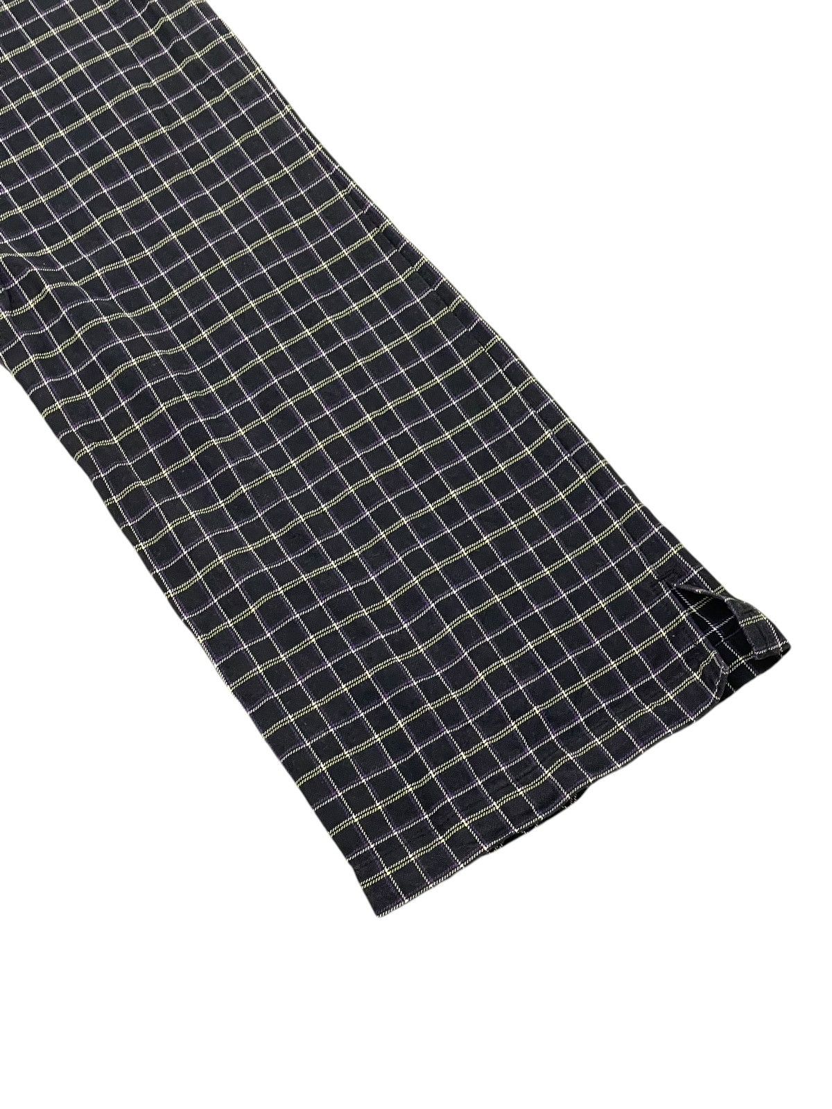 Le Grande Bleu (L.G.B.) Flare Pant Oakley Plaid Stretch Boot Cut 8🟦9 Size US 31 - 15 Thumbnail