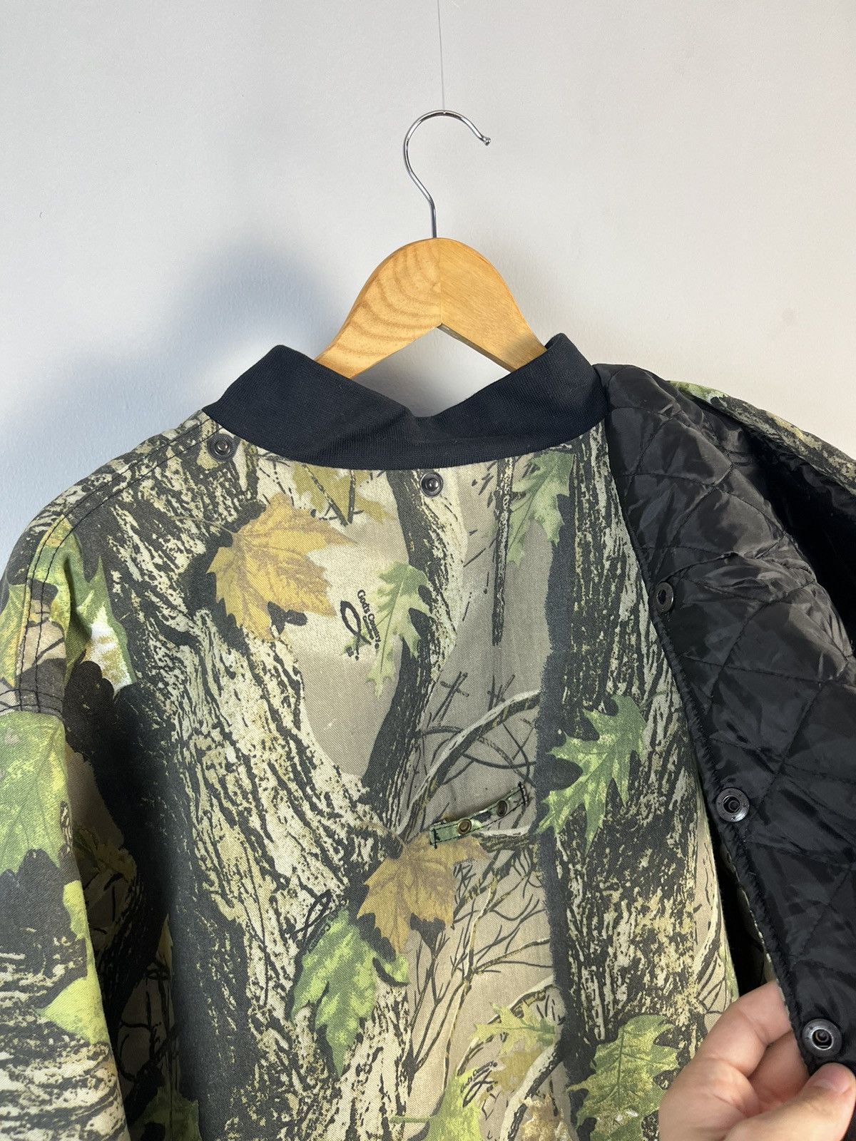 Realtree × Vintage Realtree Camo Vintage Y2K Walls Hooded Work Jacket Size US L / EU 52-54 / 3 - 8 Thumbnail