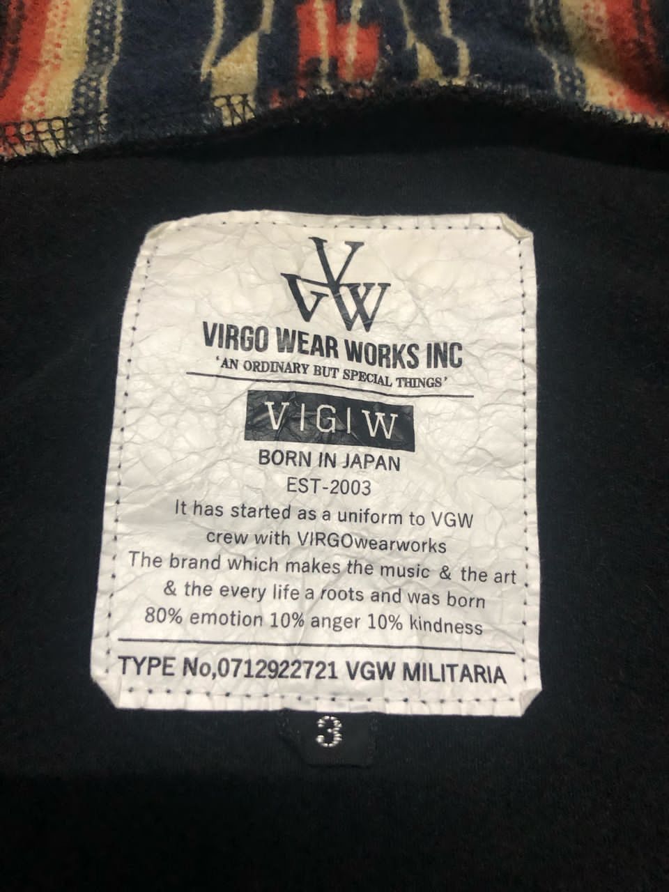 Japanese Brand 2000s - VW Virgo Wear Works Parka Hooded Military Jacket Size US M / EU 48-50 / 2 - 15 Thumbnail