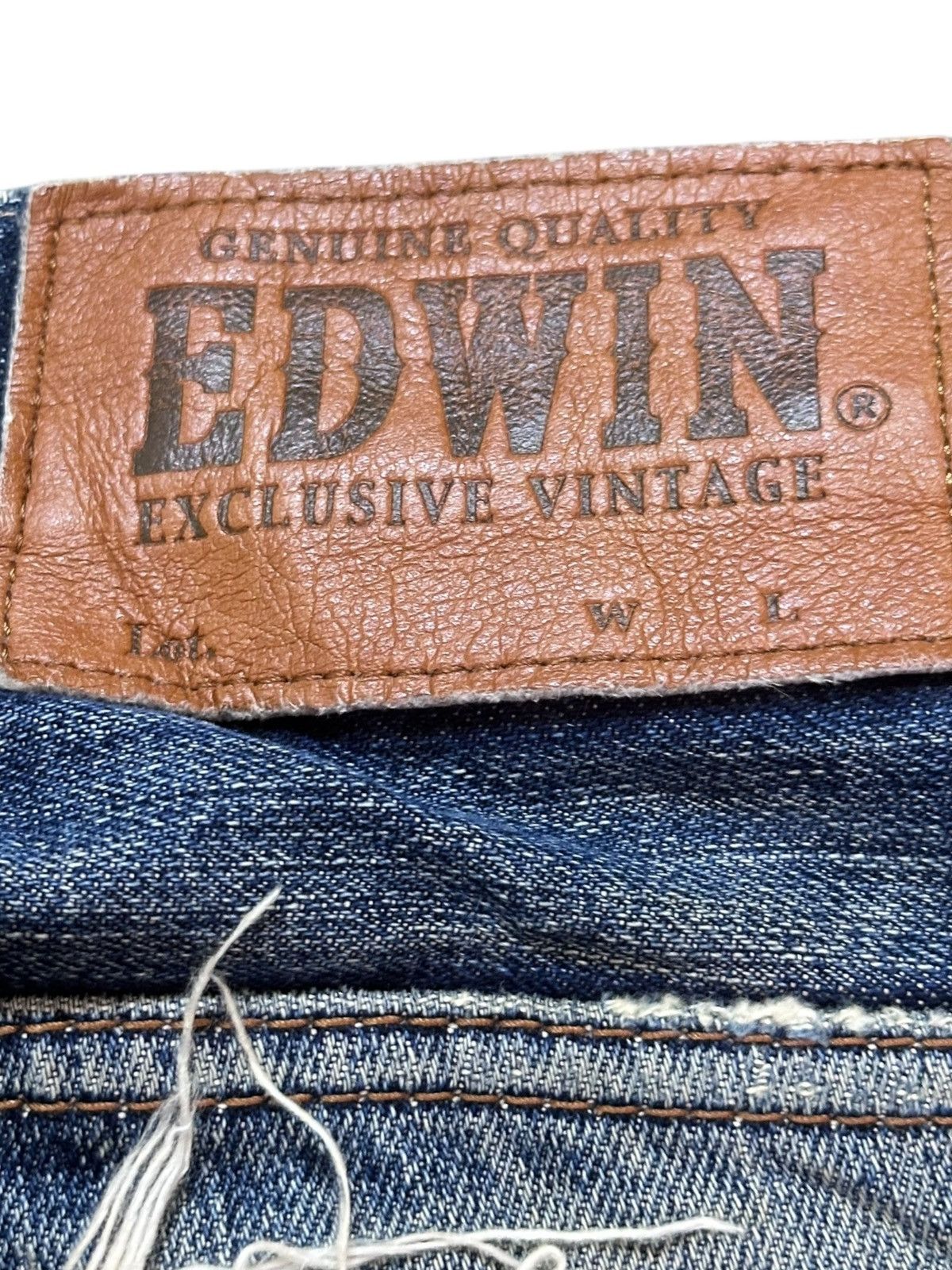 Edwin Vintage Edwin Exclusive Vintage Flare Mudwash Grunge Denim Size US 30 / EU 46 - 8 Thumbnail