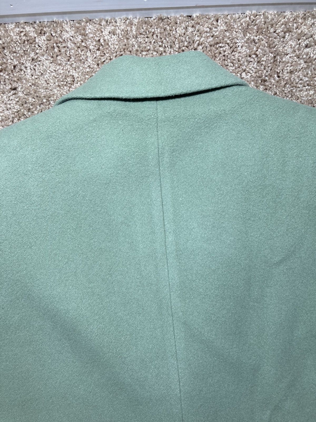 Martine Rose AW19 Martine Rose Mint Green Wool Overcoat 2019 3B M Jacket Size US M / EU 48-50 / 2 - 12 Thumbnail