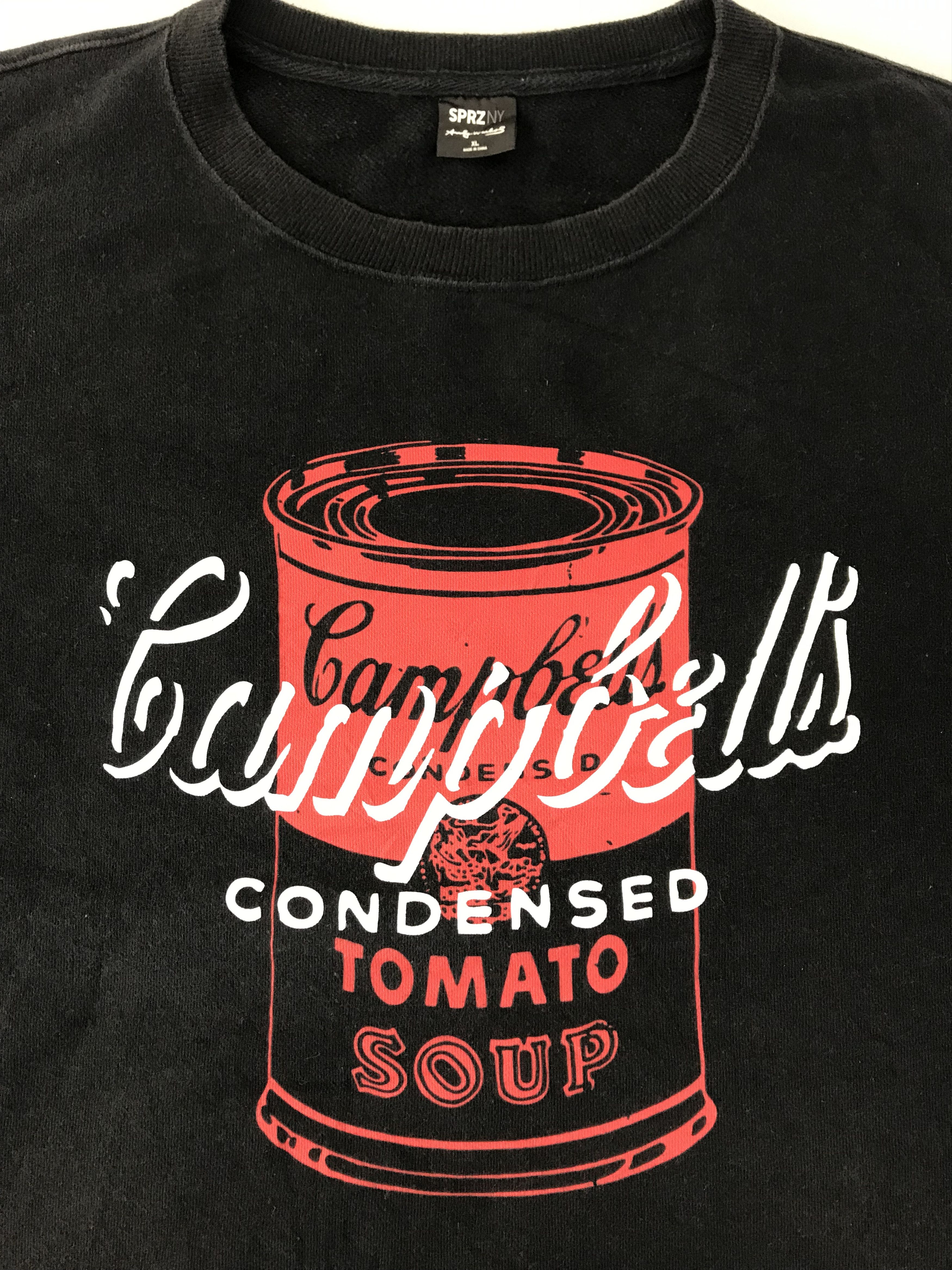 Andy Warhol SPRZNY Andy Warhol Campbells Condensed Tomato Soup Pull Over Size US XL / EU 56 / 4 - 4 Thumbnail