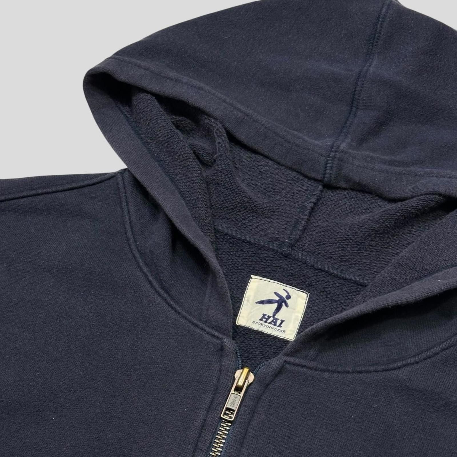 Issey Miyake Hai Sporting Gear Issey Miyake 80’s Graphic Boxy Hoodie M/L Size US M / EU 48-50 / 2 - 6 Thumbnail