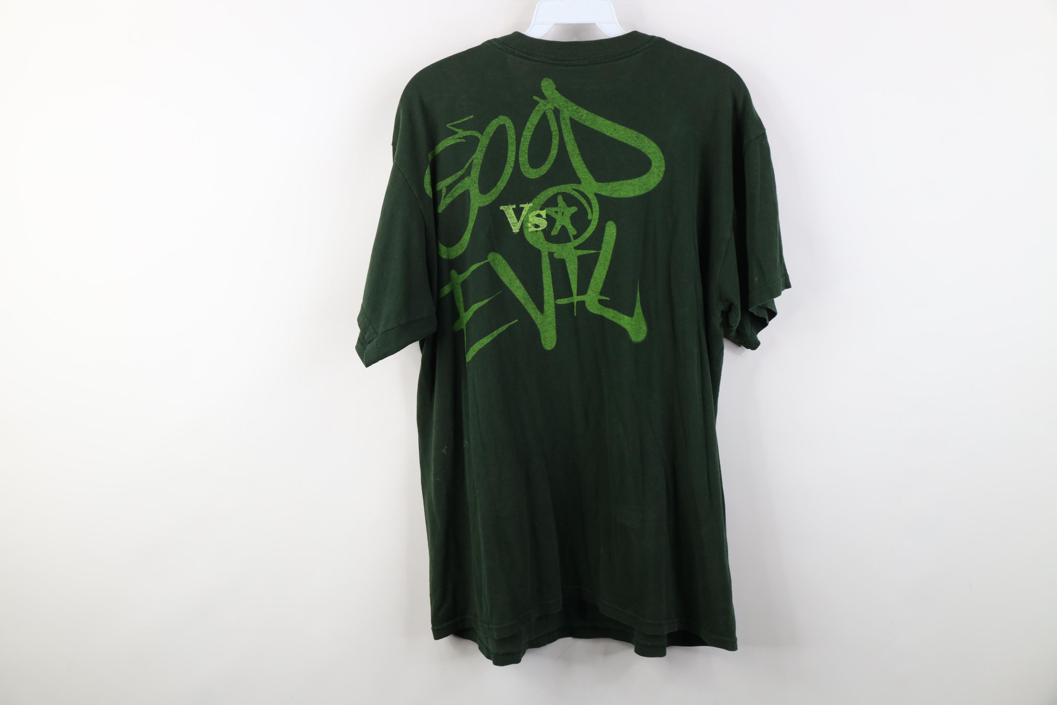 Vintage Vintage Y2K DC Comics Kryptonite Superman T-Shirt Green Size US L / EU 52-54 / 3 - 17 Thumbnail