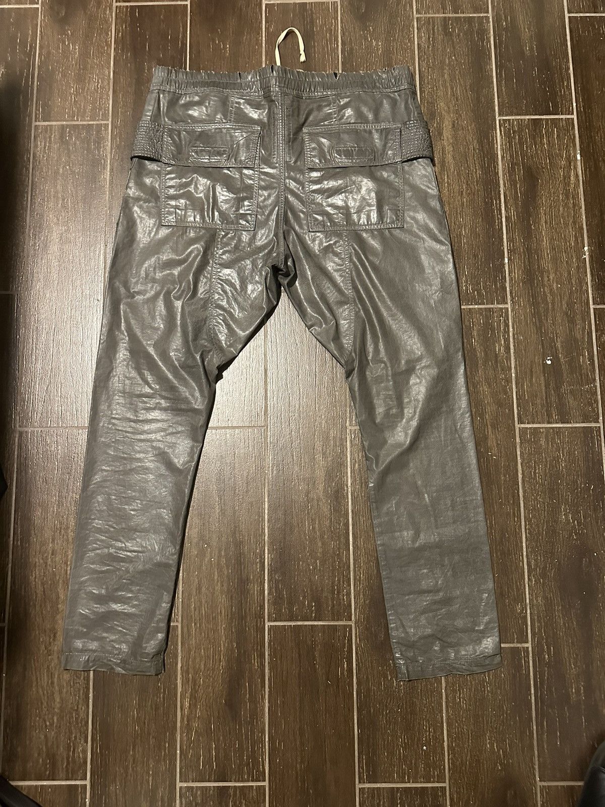 Rick Owens Rick Owens Creatch Cargos Waxed Dark Dust Size US 32 / EU 48 - 2 Thumbnail