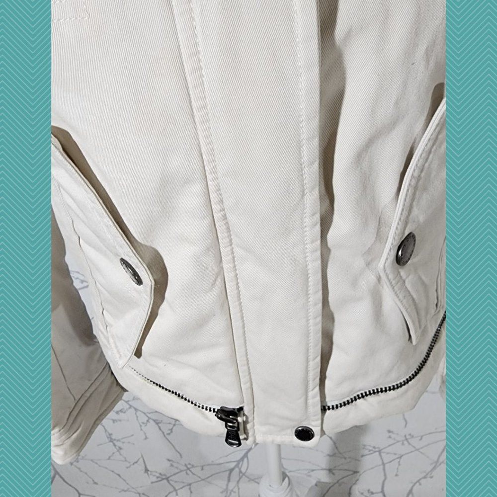 Marc by Marc Jacobs Marc by Marc Jacobs Tinted Pearl Deconstructed Moto Jacket Size XS / US 0-2 / IT 36-38 - 3 Thumbnail