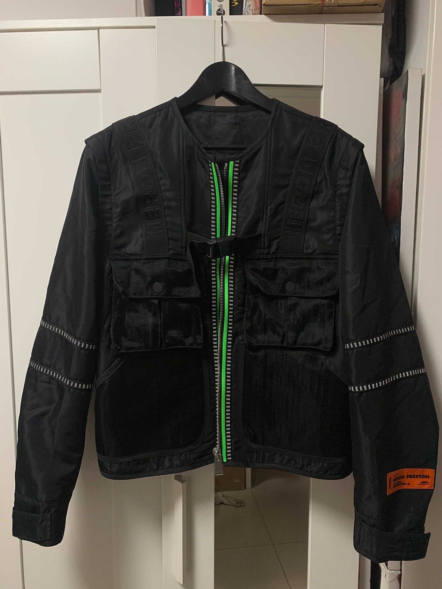 H&M × Heron Preston H2 Heron Preston Flannel Shacket | Grailed