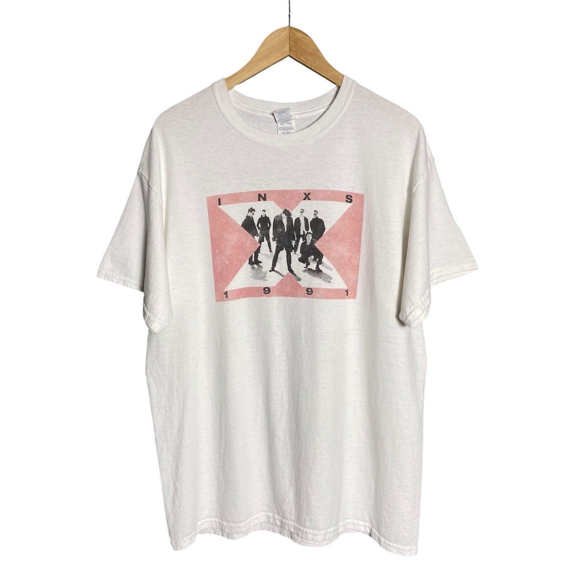 Band Tees × Vintage Vintage INXS Band Tee Size US L / EU 52-54 / 3 - 1 Thumbnail