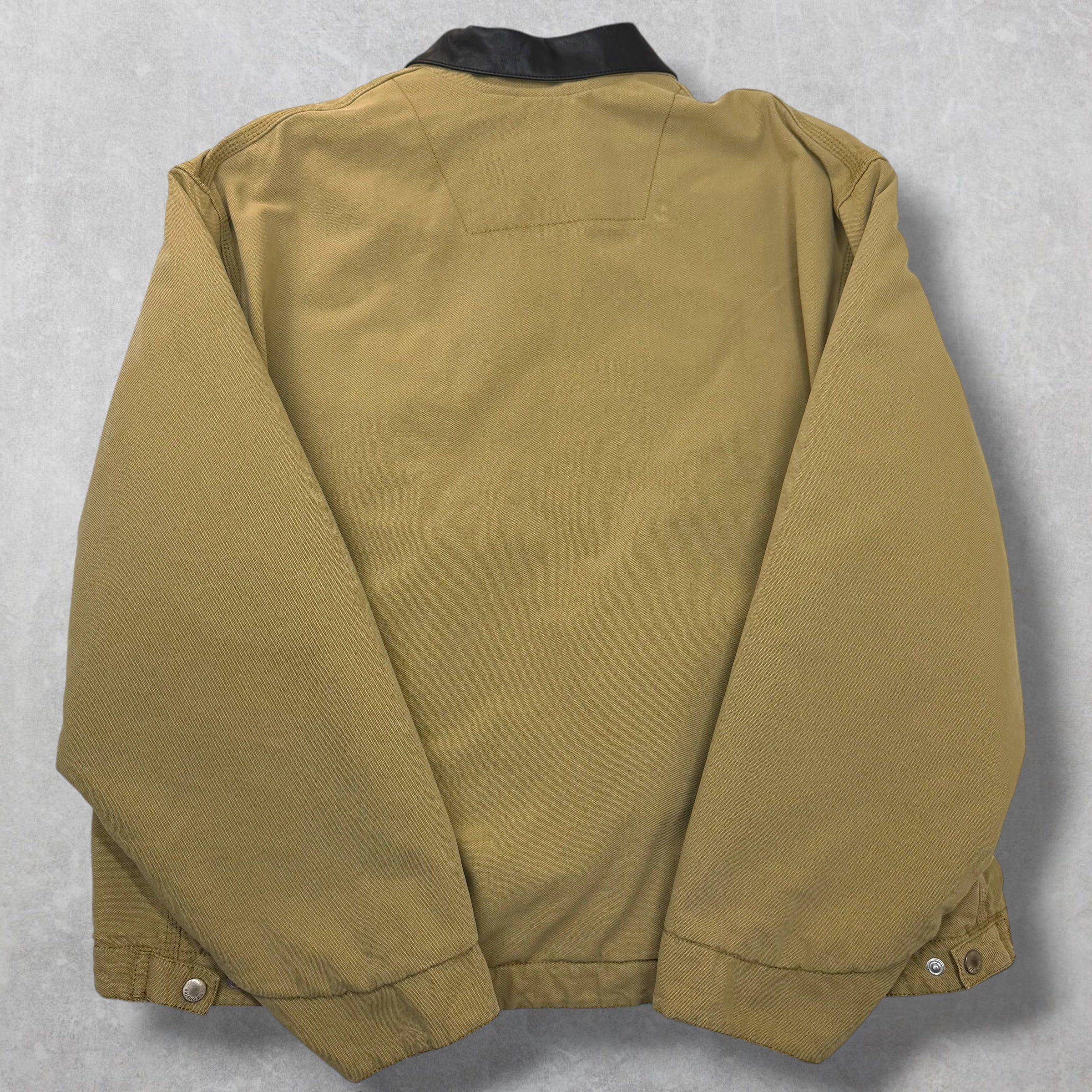 Balenciaga Balenciaga Canvas Zip Up Work Jacket 46 (XXL) Size US XXL / EU 58 / 5 - 2 Thumbnail