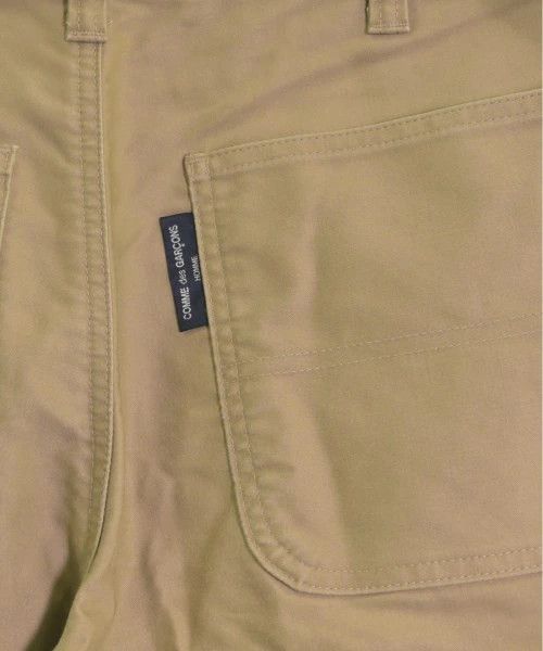Comme des Garcons Homme Shorts Half Pants Cotton Zipper Side Thigh Pocket Khaki Size US 31 - 6 Thumbnail