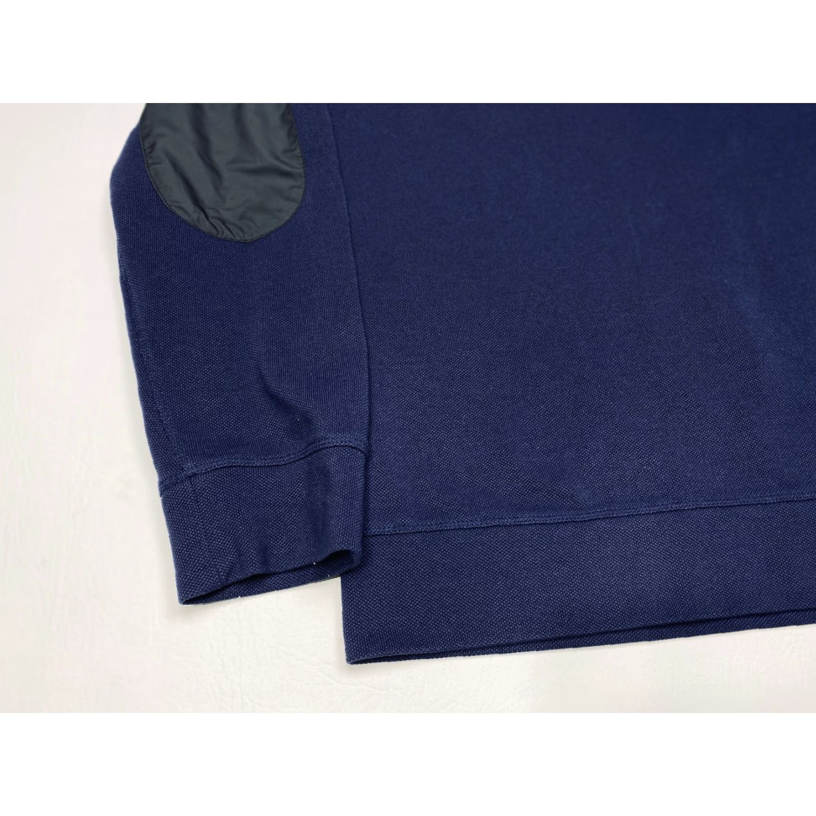 Jos. A. Bank Jos A Bank Travel Tech 1/4 Zip Sweater Mens 2XL Navy Elbow Patches Pullover Long Sleeve Size US XXL / EU 58 / 5 - 3 Thumbnail