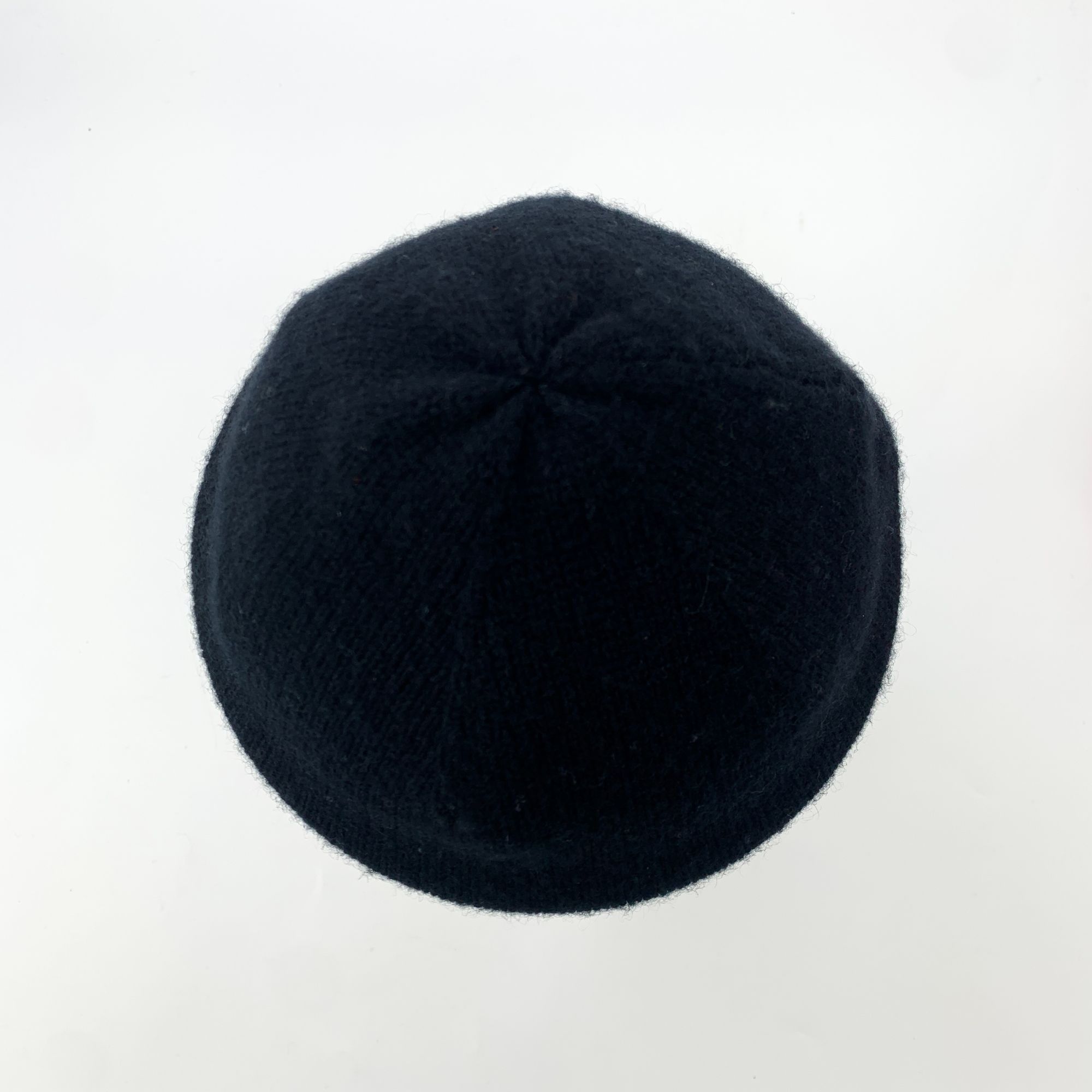 Burberry Burberry Black & Cream Reversible Knit Beanie Hat 100% Cashm Size ONE SIZE - 5 Thumbnail