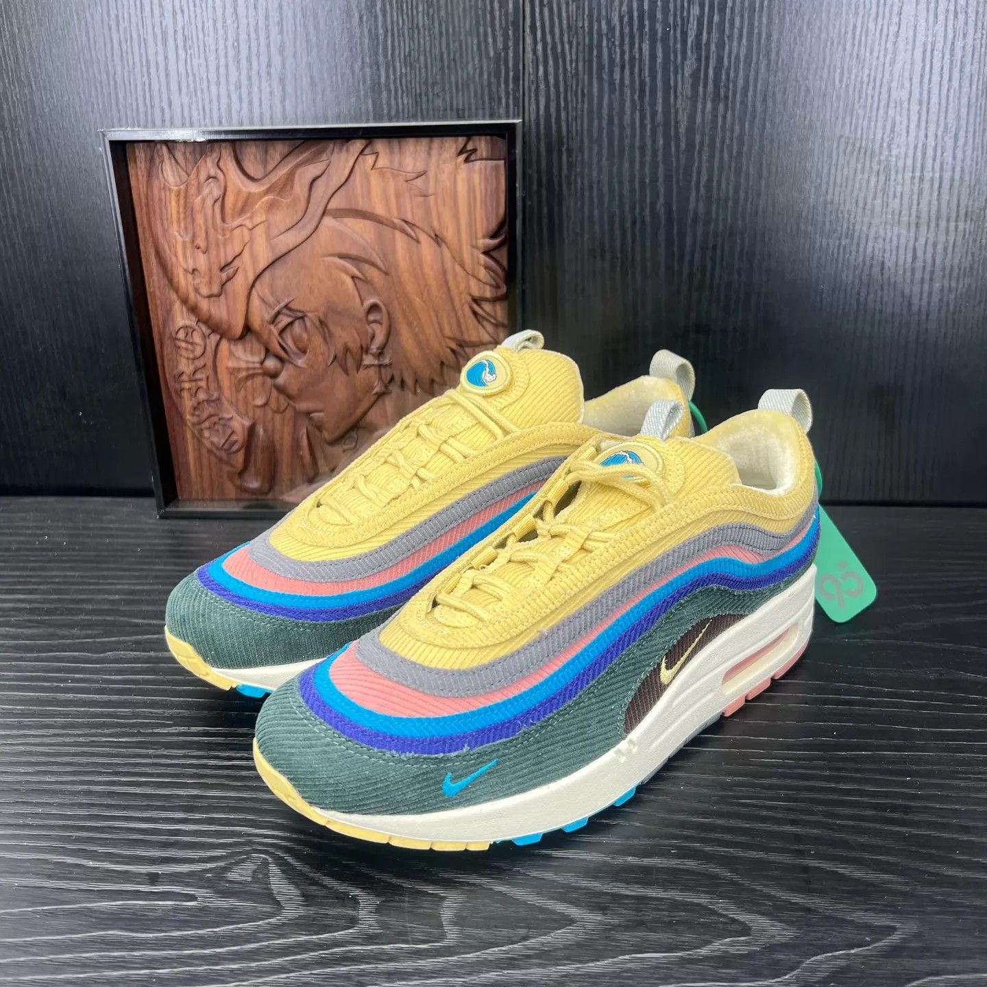 Nike max97 corduroy 38.5, 1worn, like new, boxed Size US 8 / IT 38 - 1 Thumbnail