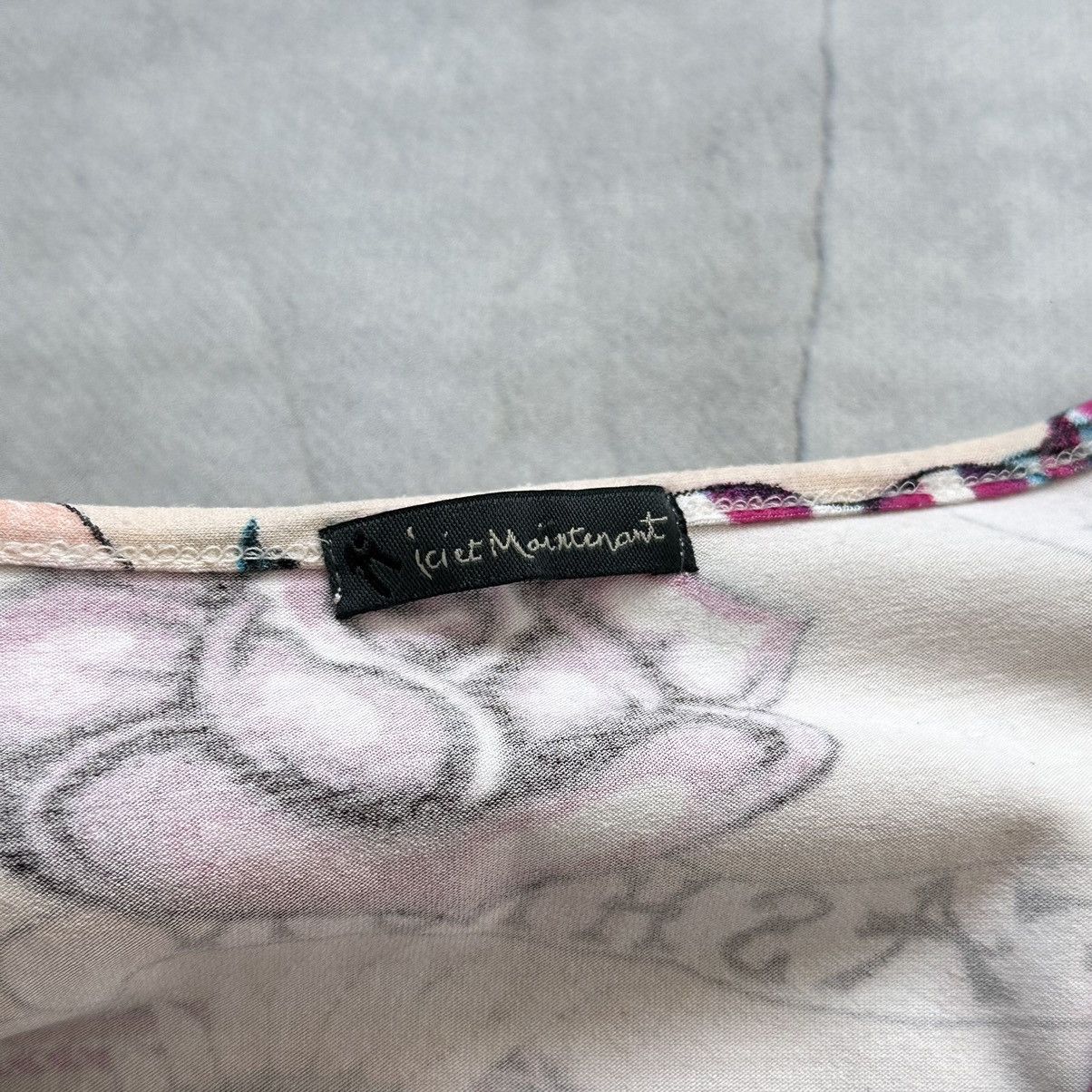 Cop Copine × Ed Hardy × Hysteric Glamour Cute Tattoo Tank Top Vintage Hysteric Glamour Vibe Y2K Size M / US 6-8 / IT 42-44 - 7 Thumbnail