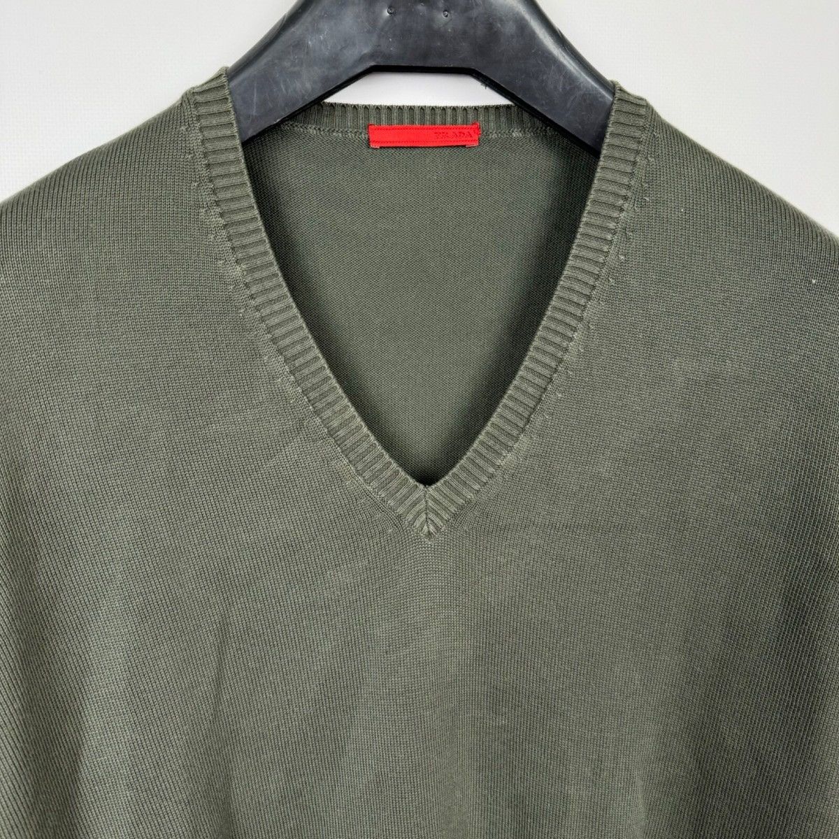 Prada PRADA VINTAGE SWEATER PULLOVER V-NECK LONG SLEEVE JUMPER Size US M / EU 48-50 / 2 - 14 Thumbnail