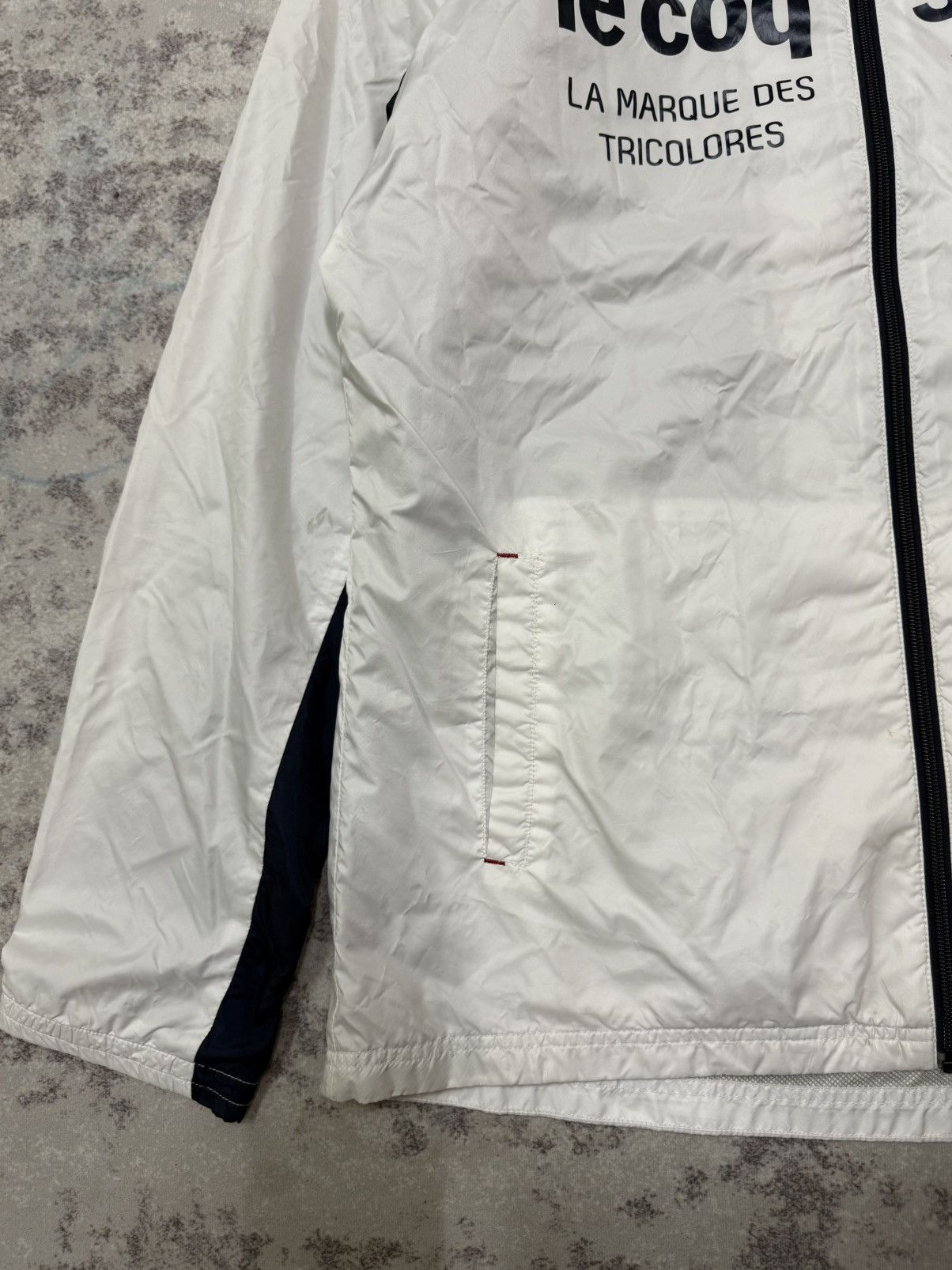 Le Coq Sportif Vintage Le Coq Sportiq By Descente Windbreaker Jacket Size US L / EU 52-54 / 3 - 5 Thumbnail