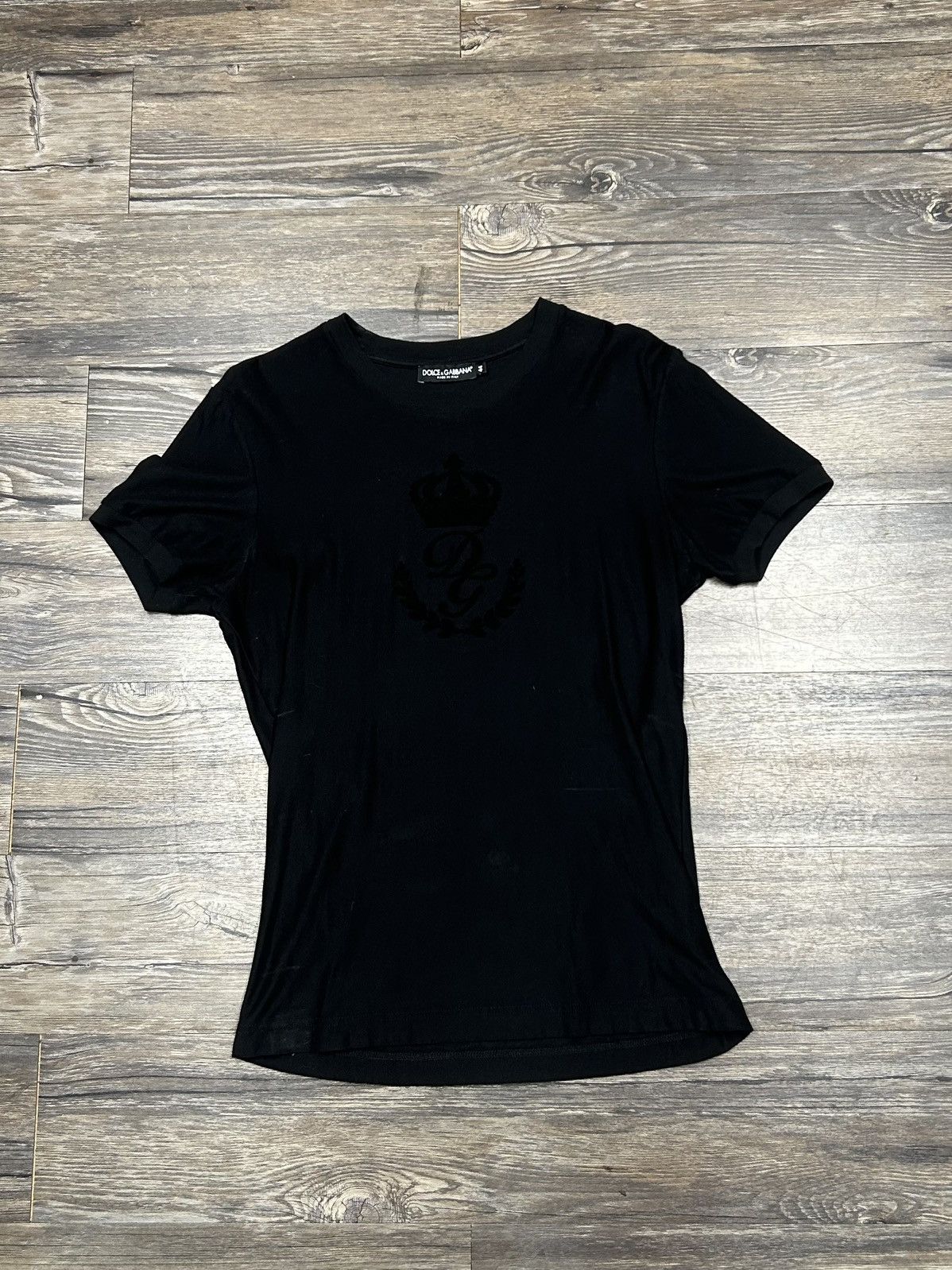 Dolce & Gabbana Dolce & Gabbana Crown T-Shirt Size US M / EU 48-50 / 2 - 2 Thumbnail