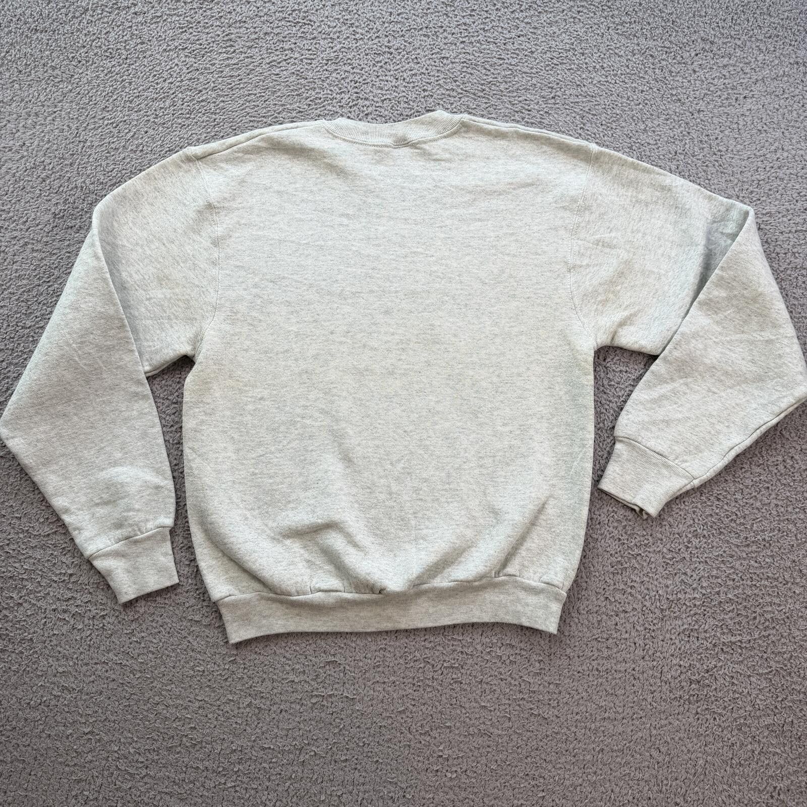 Fruit Of The Loom Vintage 1992 New York NY Plaid Graphic Crewneck Sweatshirt M Size US M / EU 48-50 / 2 - 2 Thumbnail