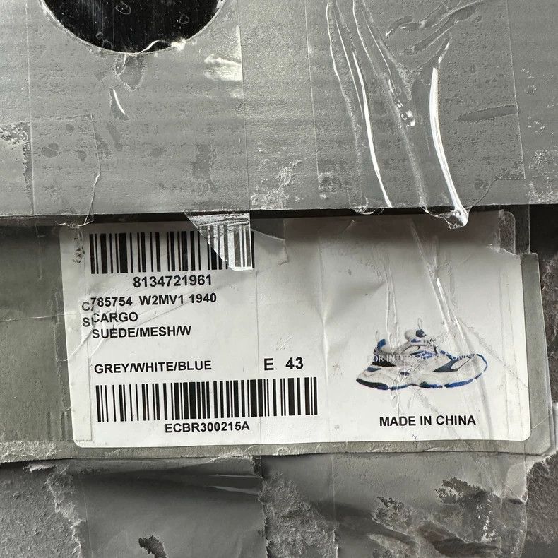 Balenciaga Balenciaga 24 SS New Made Old Grey White Blue shoes 2502-Ne Size US 10 / EU 43 - 7 Thumbnail