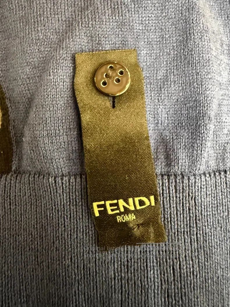 Fendi Fendi Men's Cashmere Sweater Size US S / EU 44-46 / 1 - 4 Thumbnail