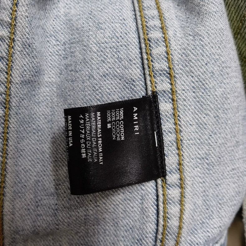 Amiri Amiri Metropolitan Denim Jacket-2506 Size US L / EU 52-54 / 3 - 4 Thumbnail