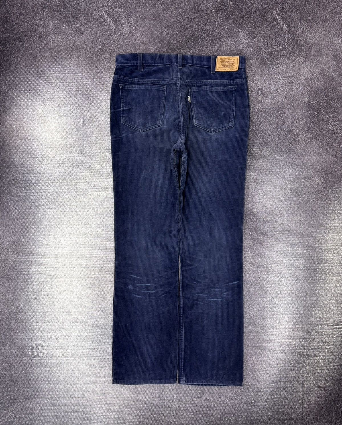 Levi's Vintage 1970s Levi’s 527 Navy Blue Corduroy Pants Size US 36 / EU 52 - 1 Thumbnail