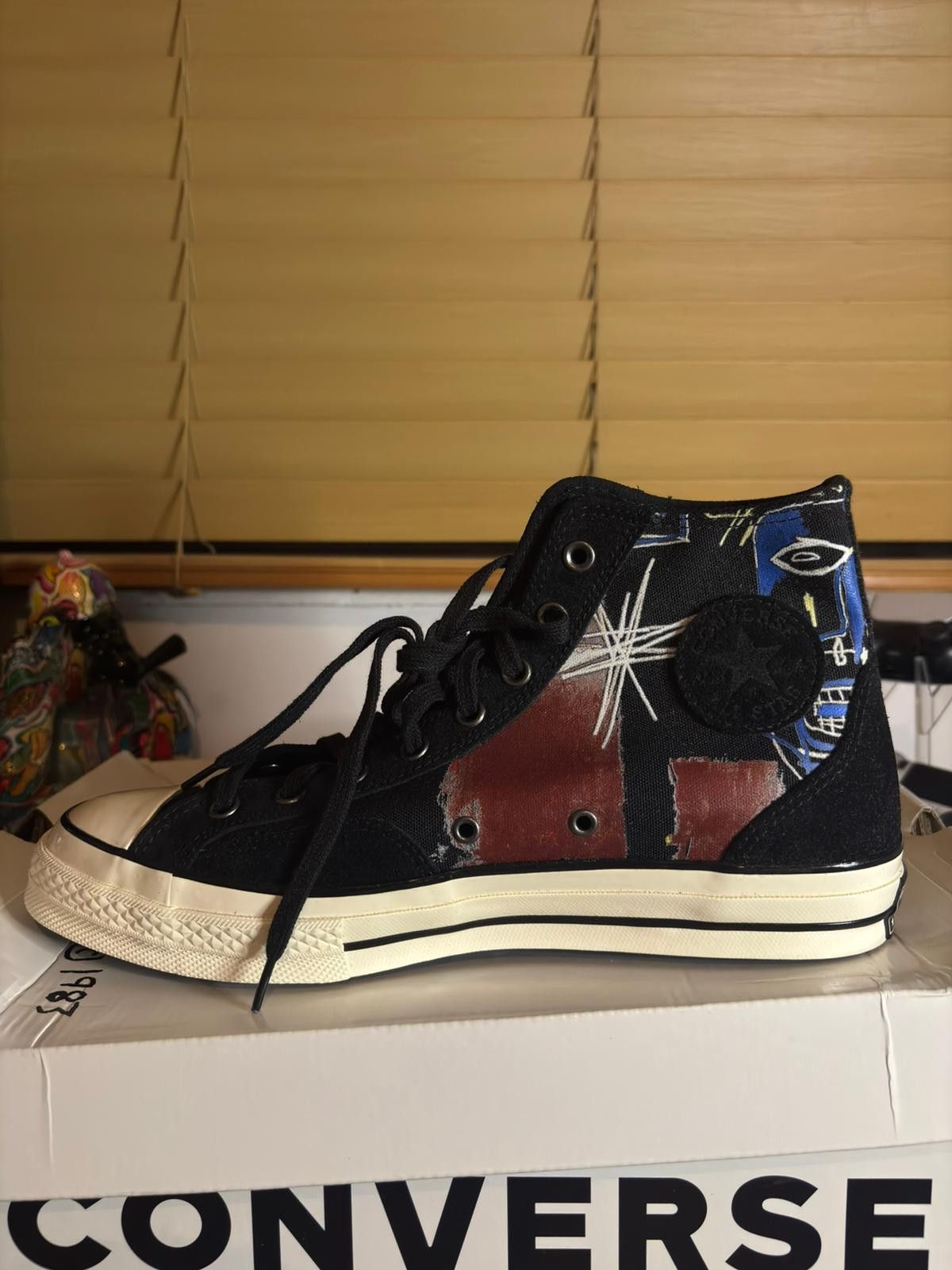 Converse Jean-Michel Basquiat Chuck 70 High 'Kings of Egypt III' Size US 11 / EU 44 - 2 Thumbnail