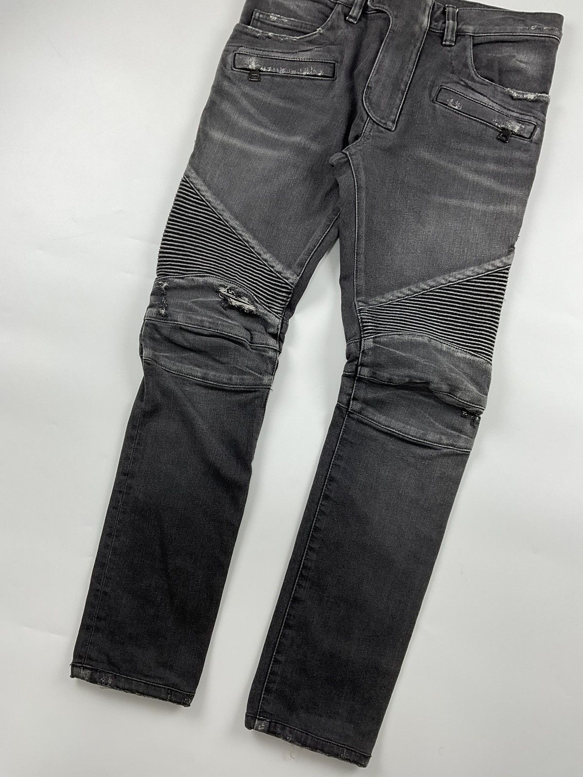 Balmain Balmain S/S'14 Biker Pants Size US 28 / EU 44 - 4 Thumbnail