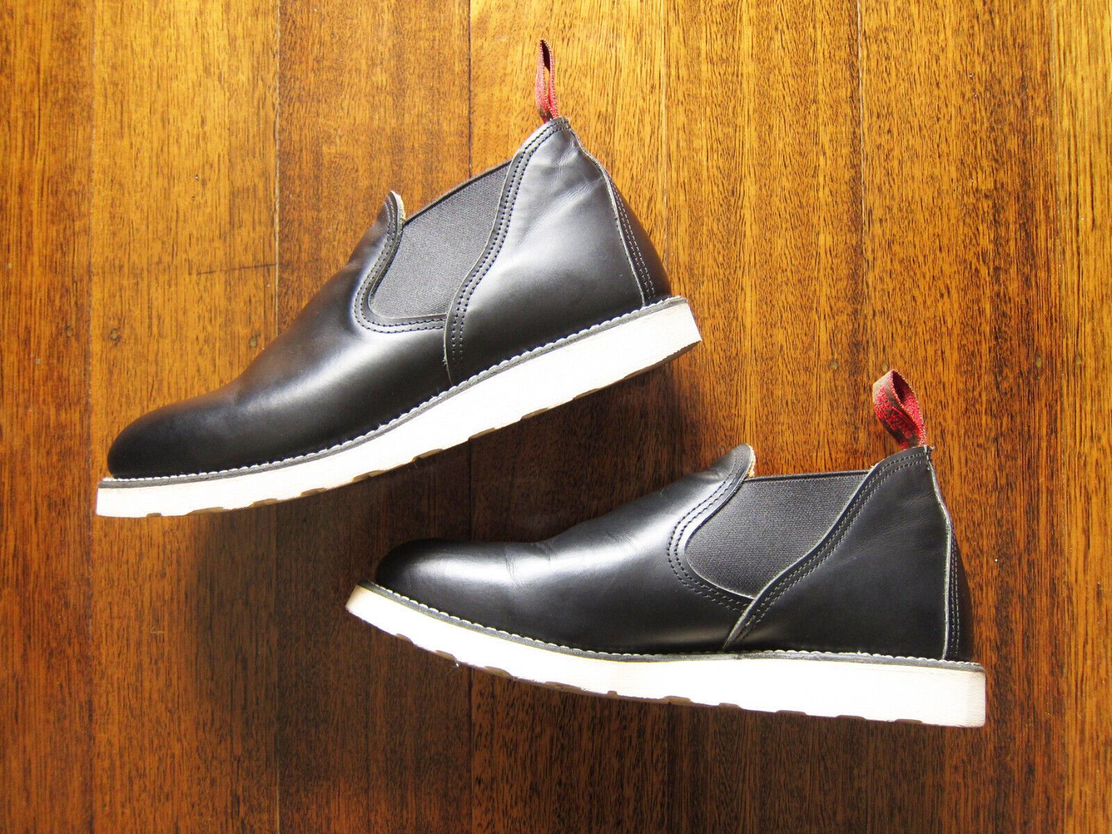 Red Wing RED WING Boots 8142 Romeo Side Gore Black Boots Size (US 9E) Size US 9 / EU 42 - 7 Thumbnail