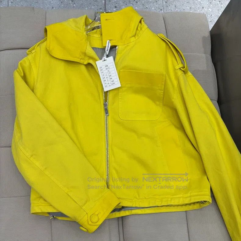 Dior Dior Show yellow dyed hooded denim jacket Size US S / EU 44-46 / 1 - 1 Thumbnail