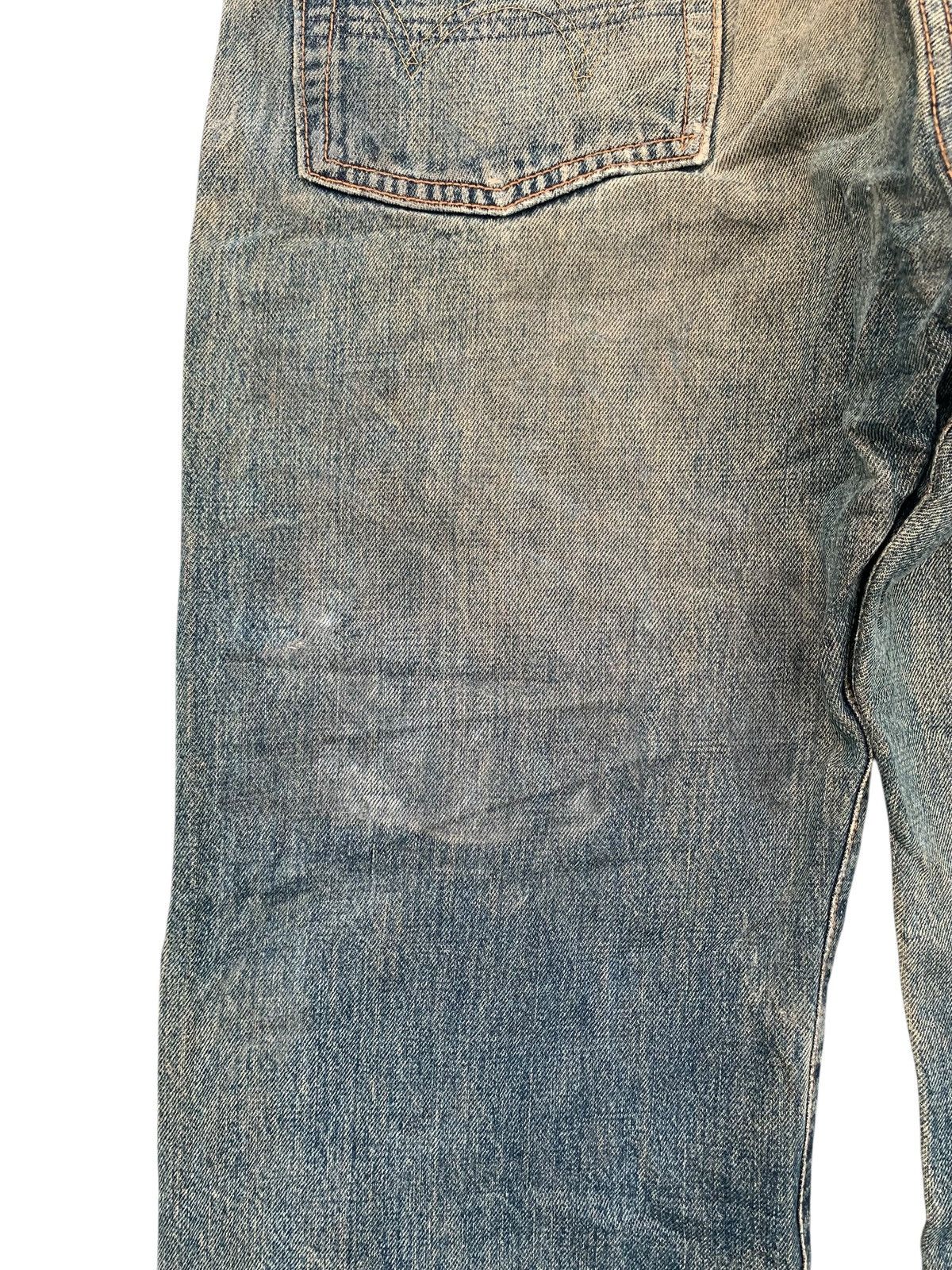 Kapital VINTAGE EDWIN 505 SELVEDGE RUSTY JAPANESE DISTRESSED DENIM Size US 28 / EU 44 - 21 Thumbnail