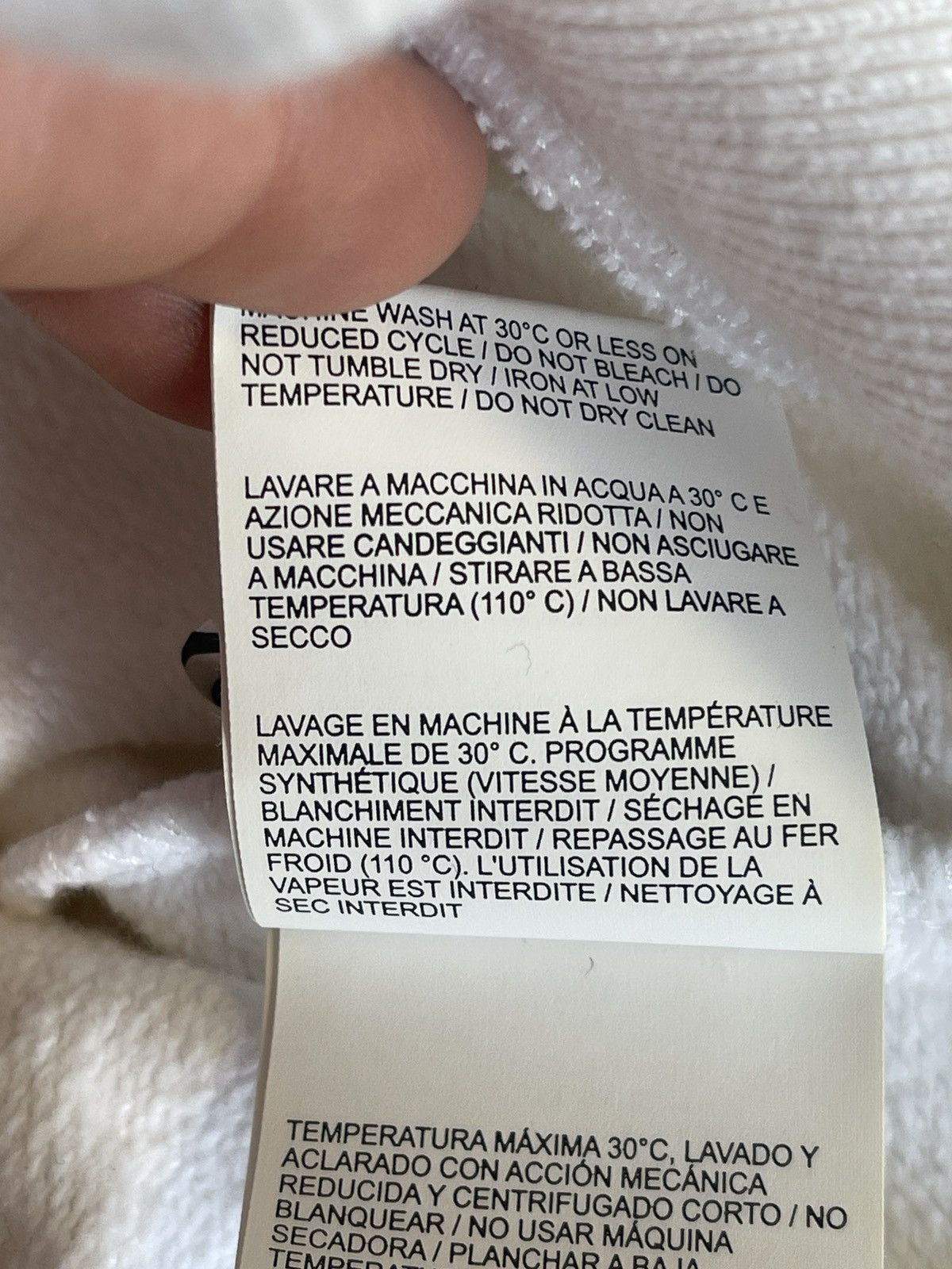 Off-White Size L - OFF-WHITE Caravaggio Square Graphic Sweatshirt Size US L / EU 52-54 / 3 - 12 Thumbnail