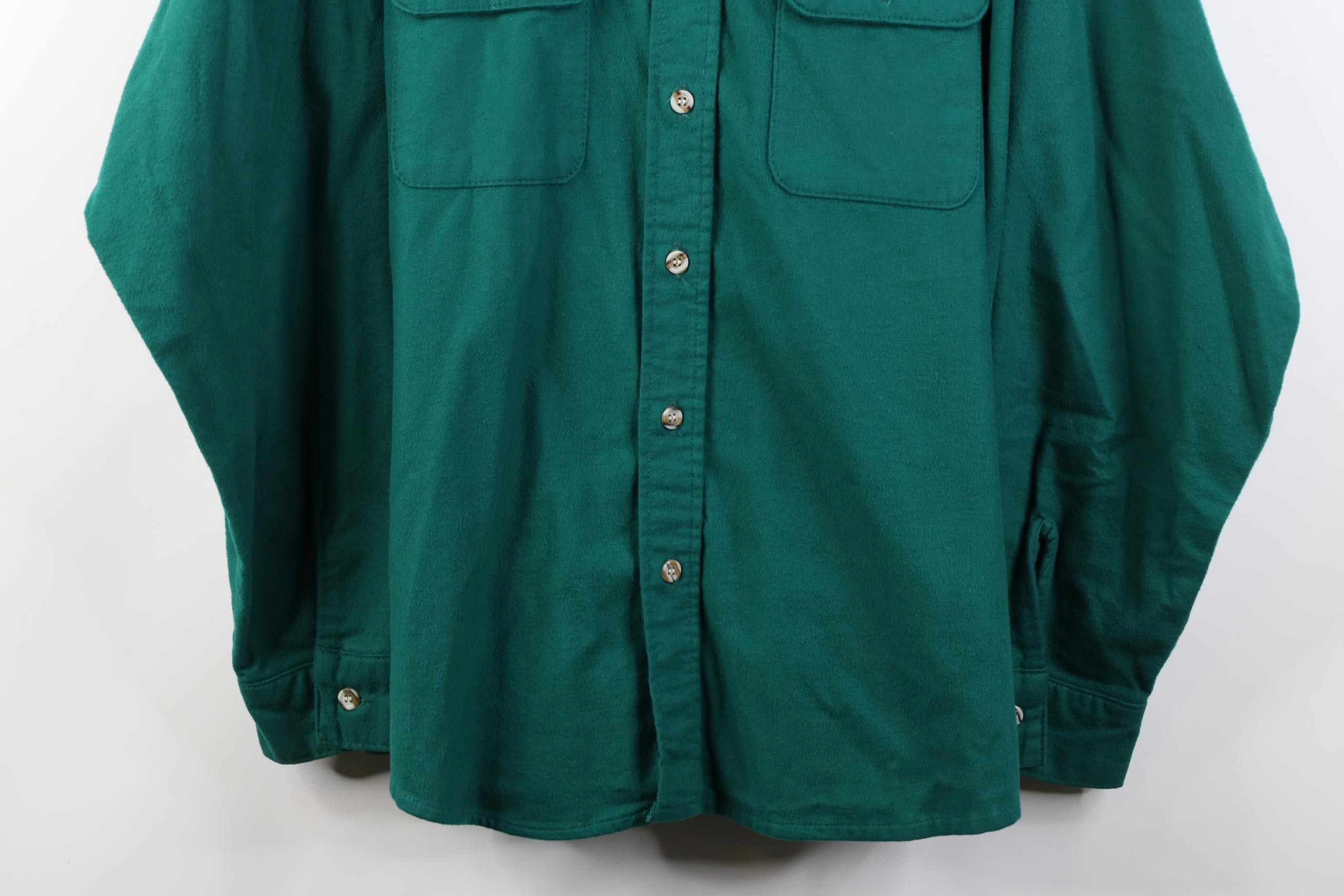 FiveBrother Vintage 90s Five Brother Sportsman Club Chamois Button Shirt Size US XL / EU 56 / 4 - 3 Thumbnail