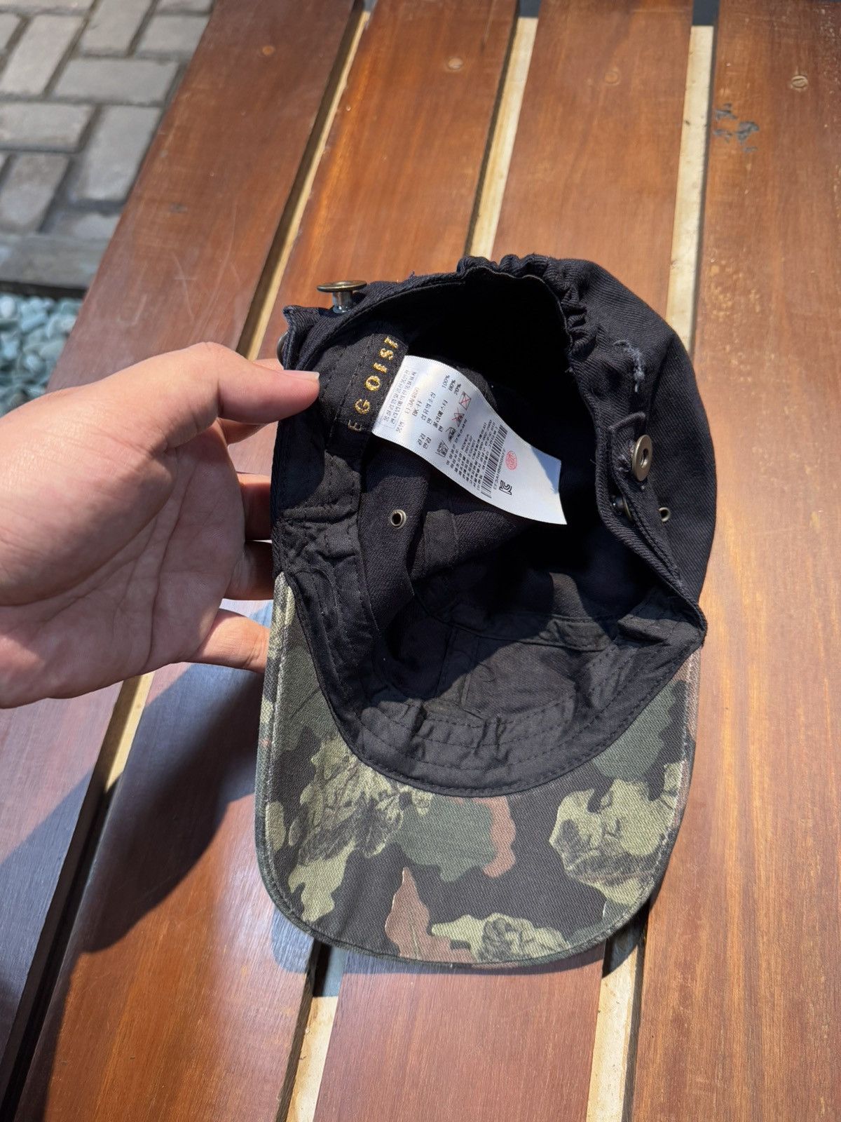 If Six Was Nine × Japanese Brand × Le Grande Bleu (L.G.B.) Japanese Studded Army Cadet Hats Size ONE SIZE - 5 Thumbnail
