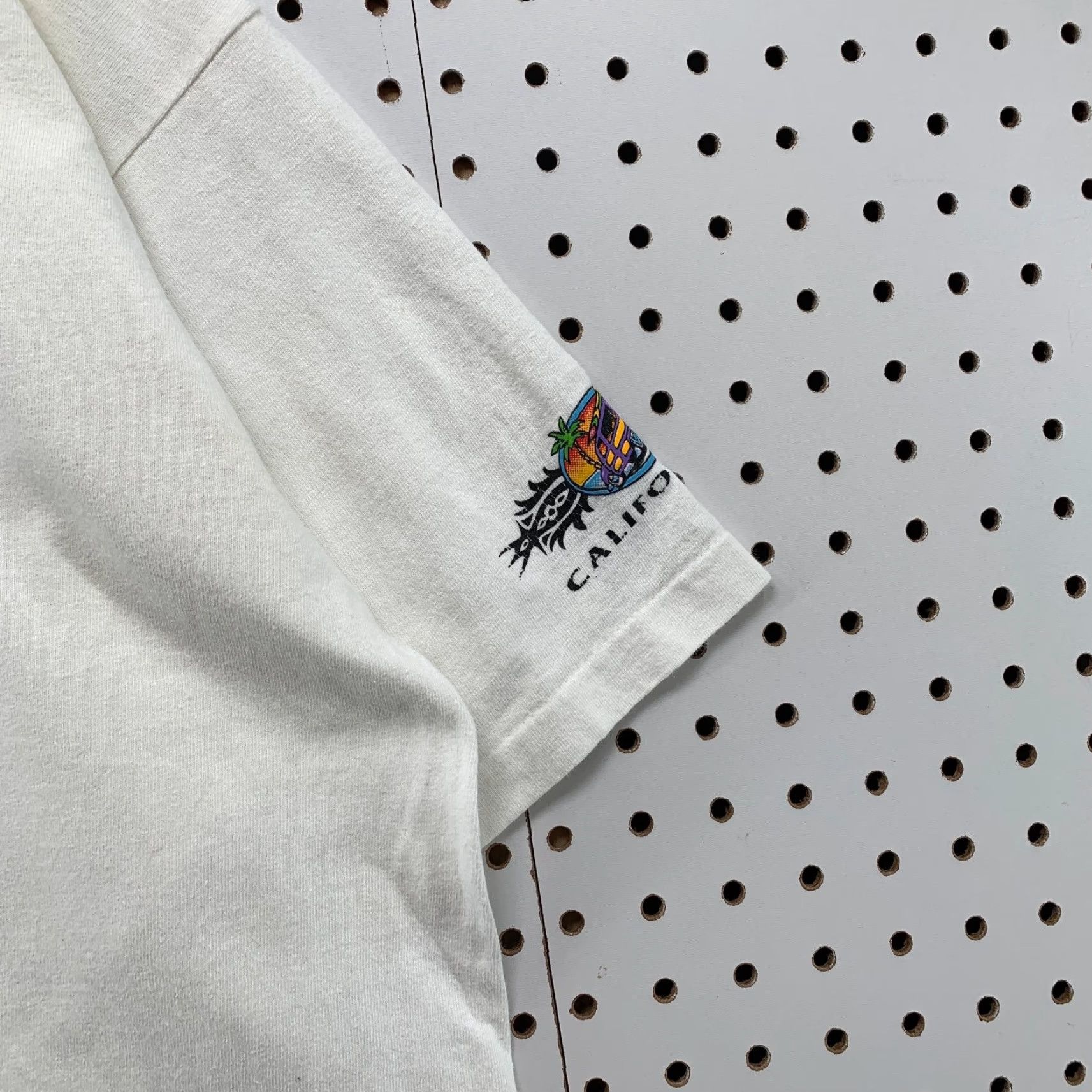 Vintage VINTAGE California Woody Wagon Surf Shirt Mens XL White Single Stitch USA Size US XL / EU 56 / 4 - 6 Thumbnail