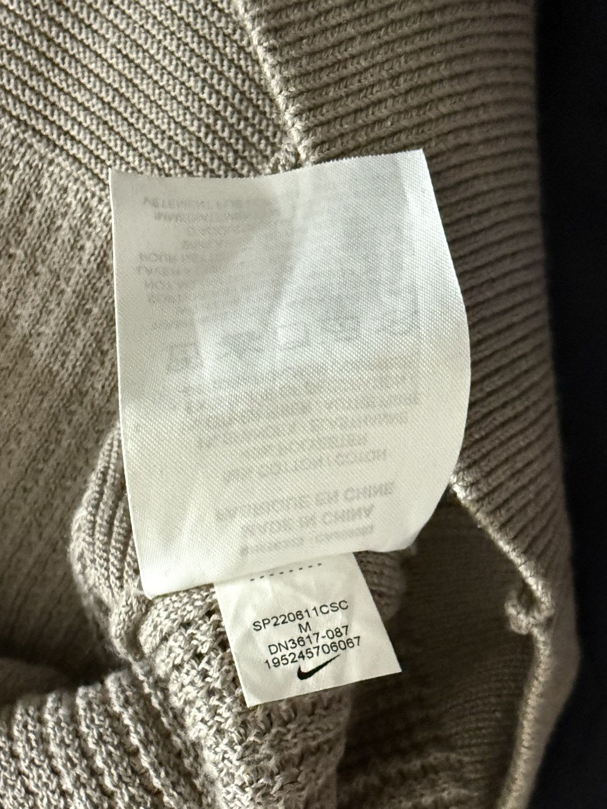 Nike [RARE] Nike Sportswear Tech Pack Knit LS Top in Size US M / EU 48-50 / 2 - 5 Thumbnail