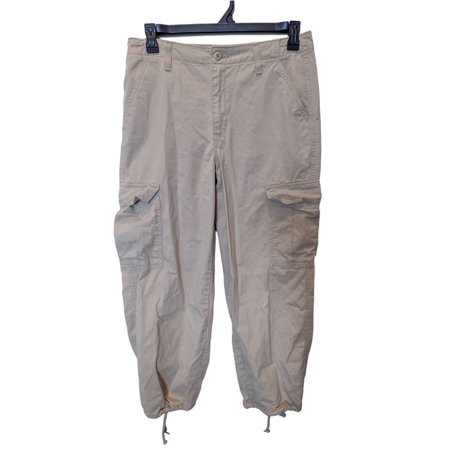 Levi's Levi's '94 Baggy Tan Drawstring Ankle Cargo Pants Size 30 Size 30" / US 8 / IT 44 - 2 Thumbnail