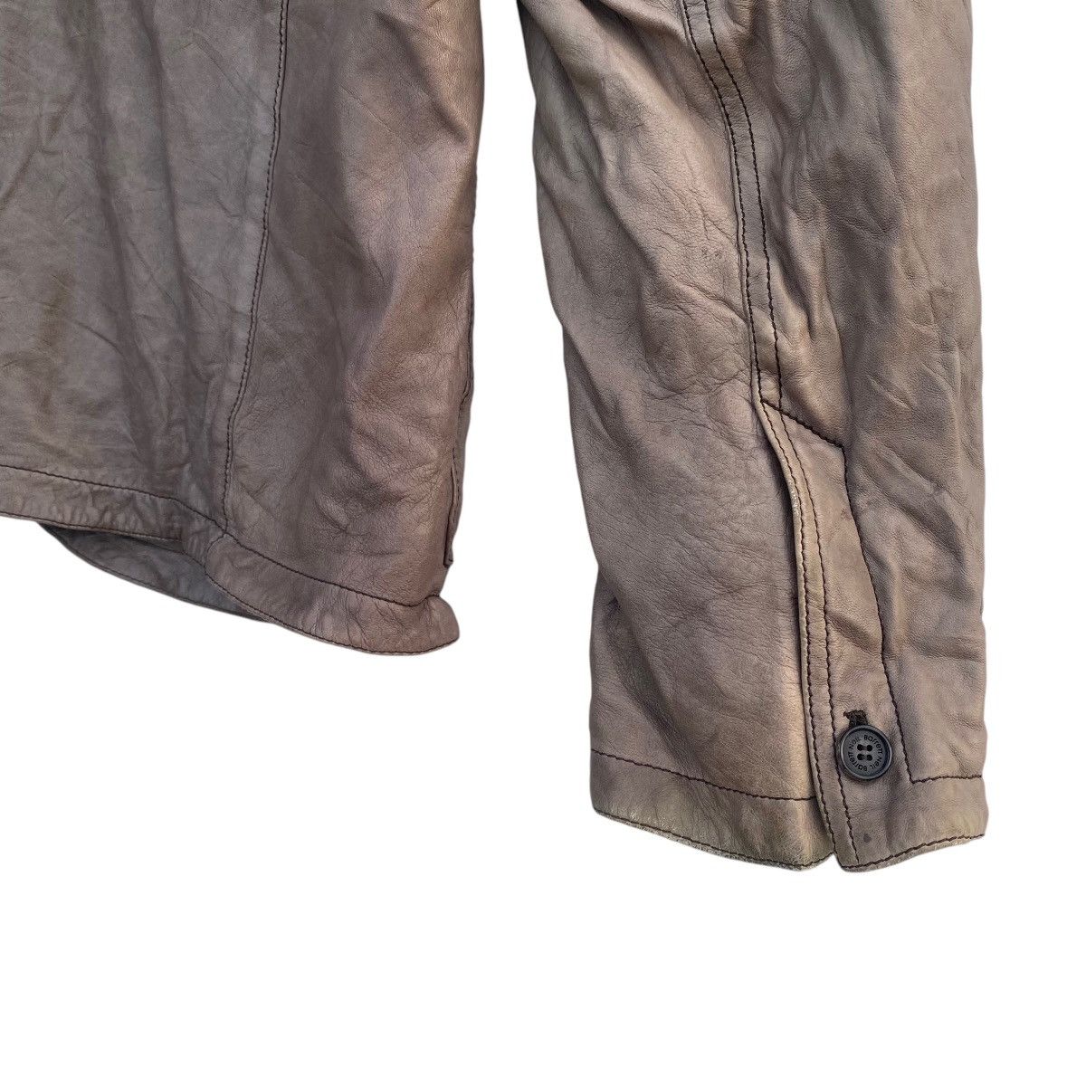 Neil Barrett Vintage NEIL BERRETT Pelle Leather Jacket Made in Italy Size US XL / EU 56 / 4 - 6 Thumbnail