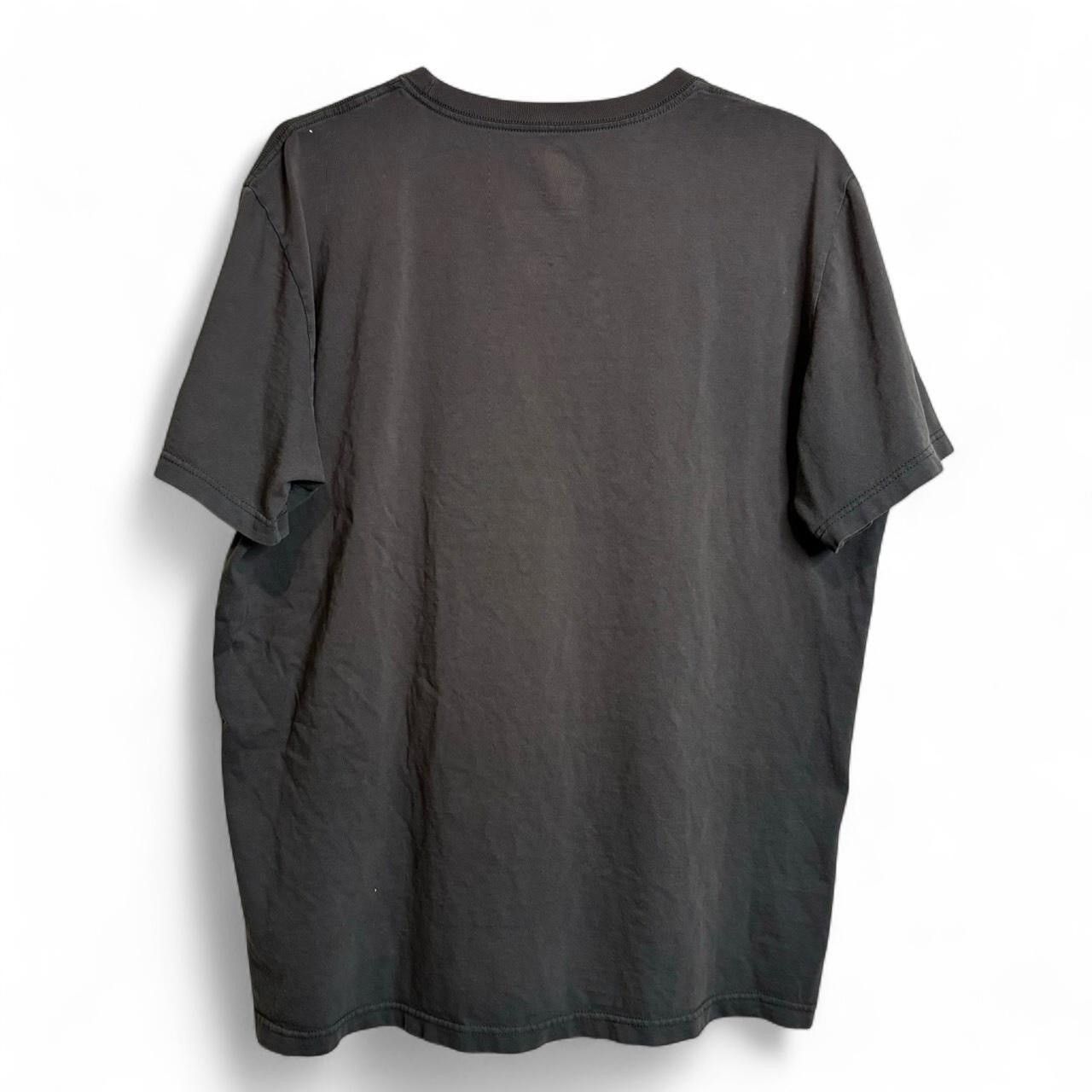 Nike × Vintage Nike Trashed Faded Grey Big Swoosh Graphic Tee Size US XL / EU 56 / 4 - 6 Thumbnail