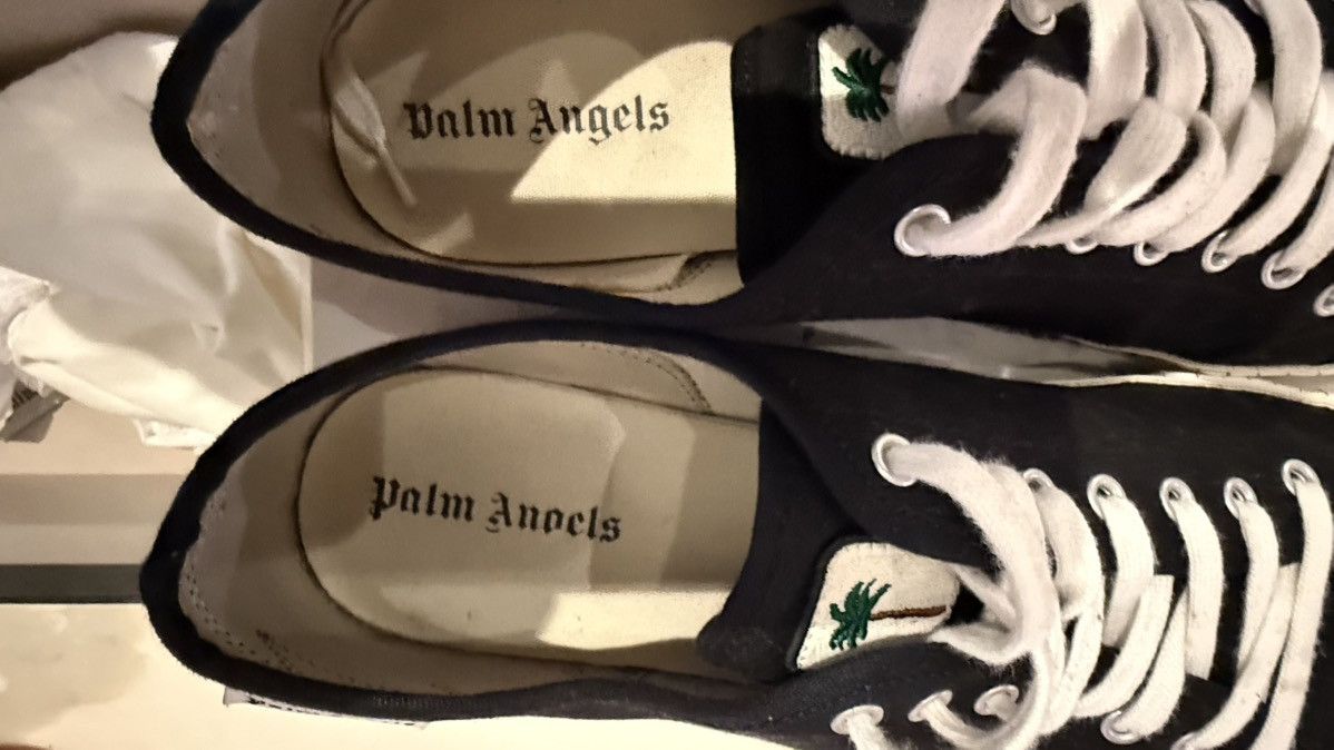 Palm Angels Palm Angels Square Vulcanized Sneakers Size US 12 / EU 45 - 5 Thumbnail