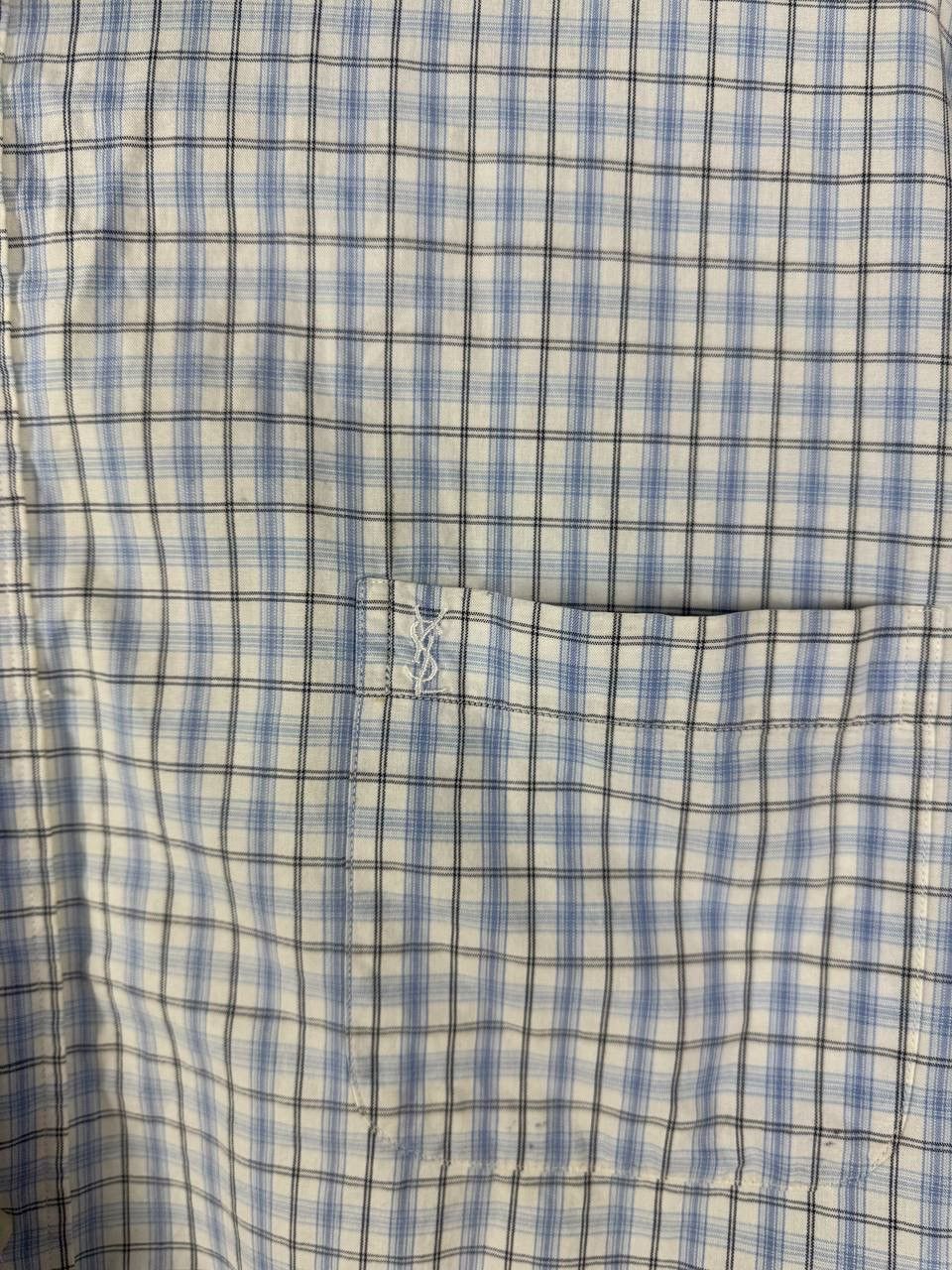Yves Saint Laurent YSL Yves Saint Laurent vintage designer logo shirt Size US XXL / EU 58 / 5 - 3 Thumbnail