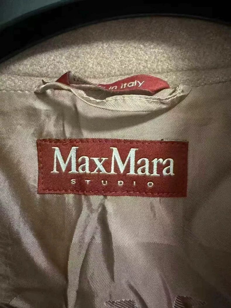 Max Mara Max Mara Wool coat with fur collar Size M / US 6-8 / IT 42-44 - 3 Thumbnail