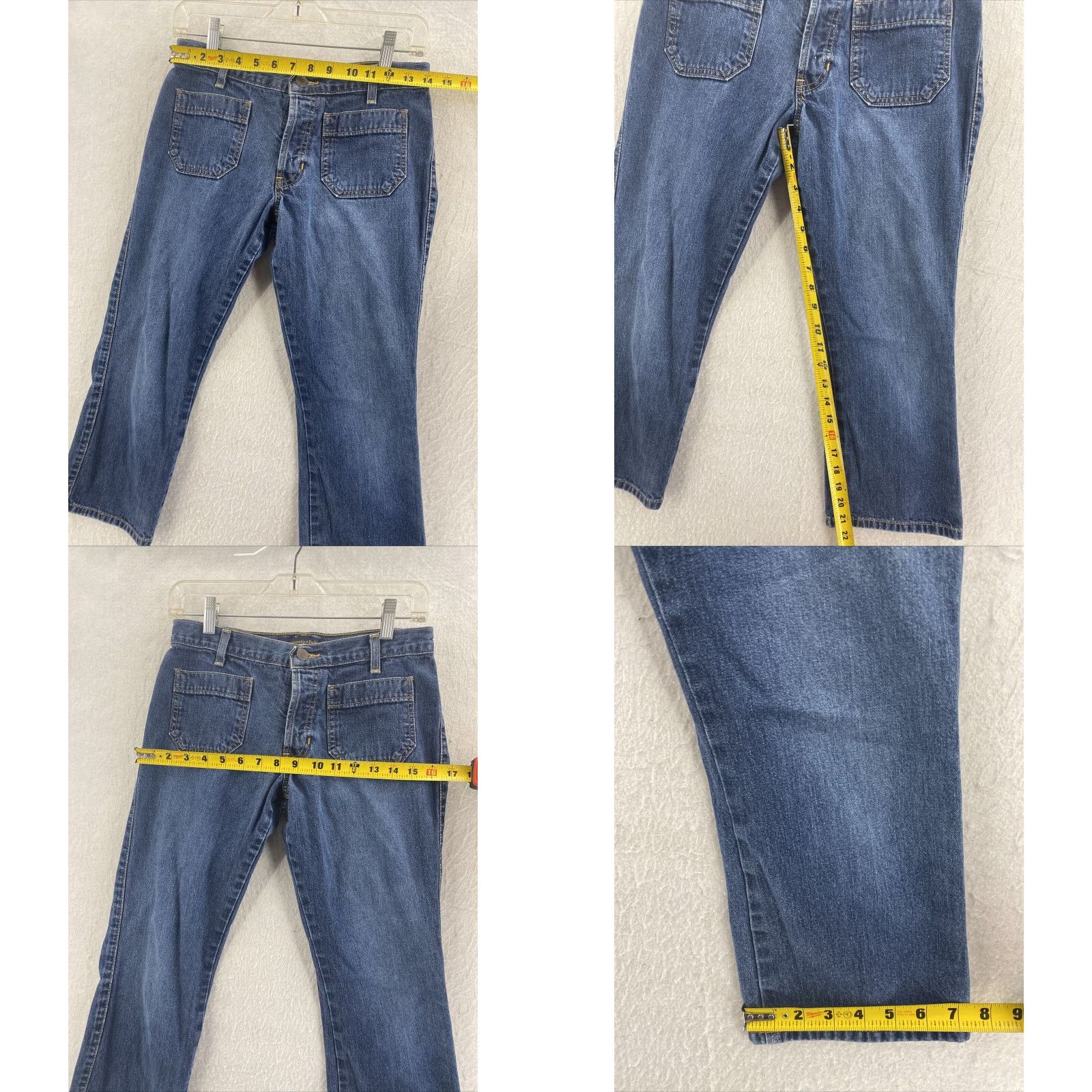 Abercrombie & Fitch Abercrombie Fitch Womens Mid Rise Jean Capris 0 Extra Large Size 25" / US 0 / IT 36 - 2 Thumbnail