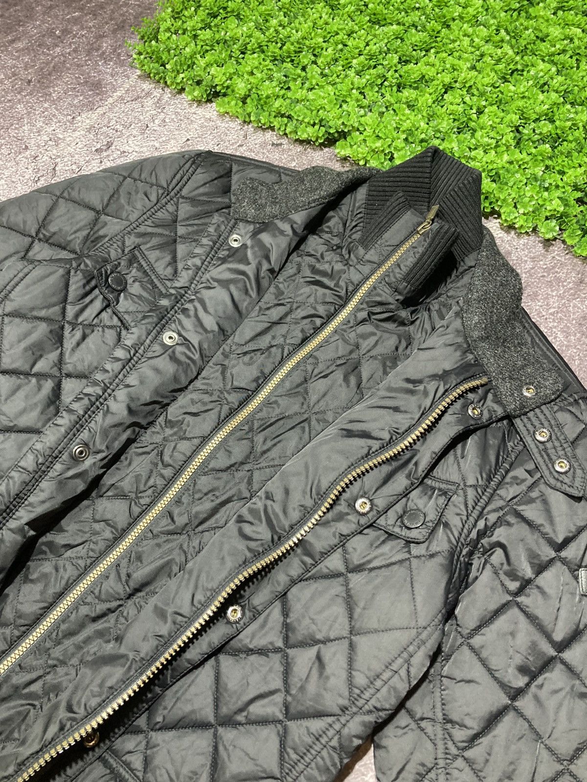 Barbour BARBOUR International Quilted Jacket Windsheild Motorcycle Size US L / EU 52-54 / 3 - 7 Thumbnail