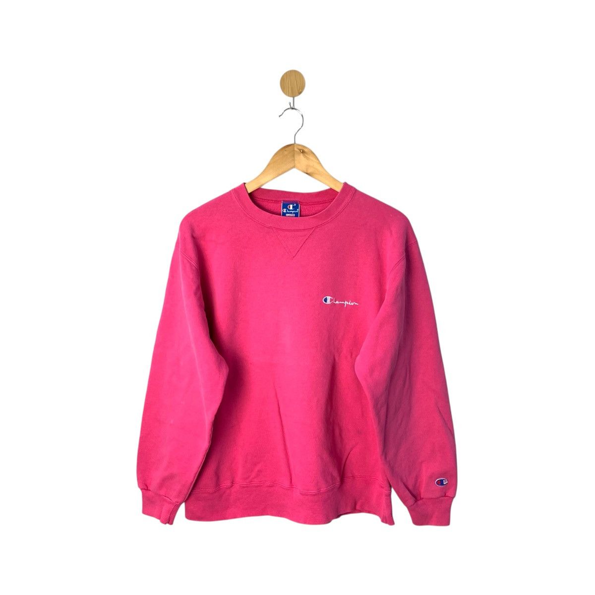 VINTAGE CHAMPION SWEATSHIRT REVERSE WEAVE USA SUN FADED