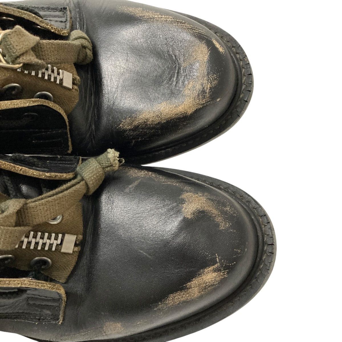 Undercover Undercover 06SS (T period) Damage processing studs boots Size US 15 / EU 48 - 5 Thumbnail