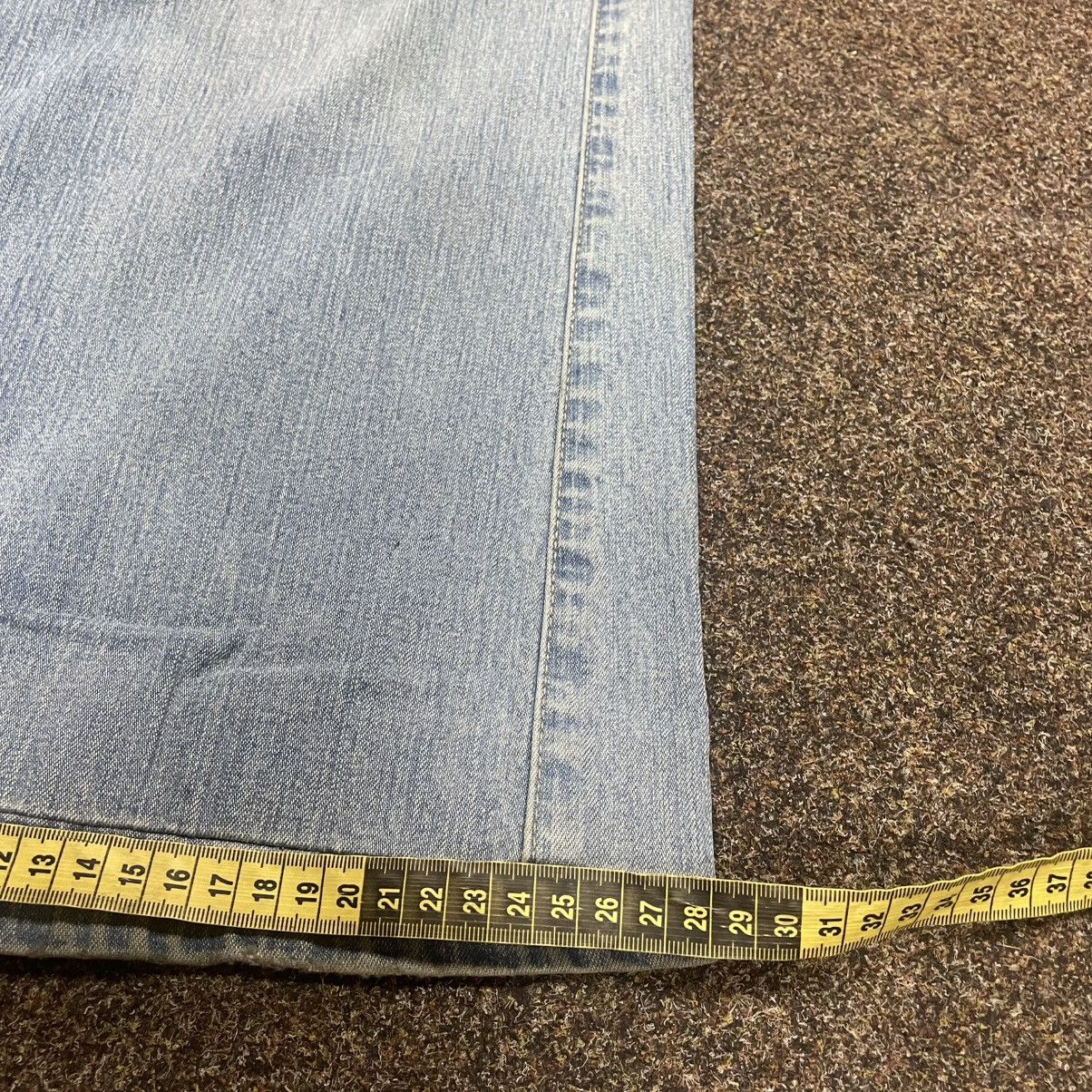 Vintage Vintage Y2K Baggy Wide Leg Flared Jeans Skate Thrashed 30 Size US 30 / EU 46 - 8 Thumbnail