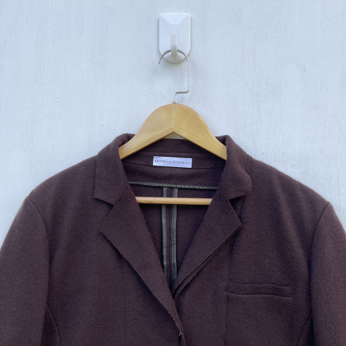 Brunello Cucinelli Brunello Cucinelli Wool Cashmere Button Ladies Jacket Size M / US 6-8 / IT 42-44 - 4 Thumbnail