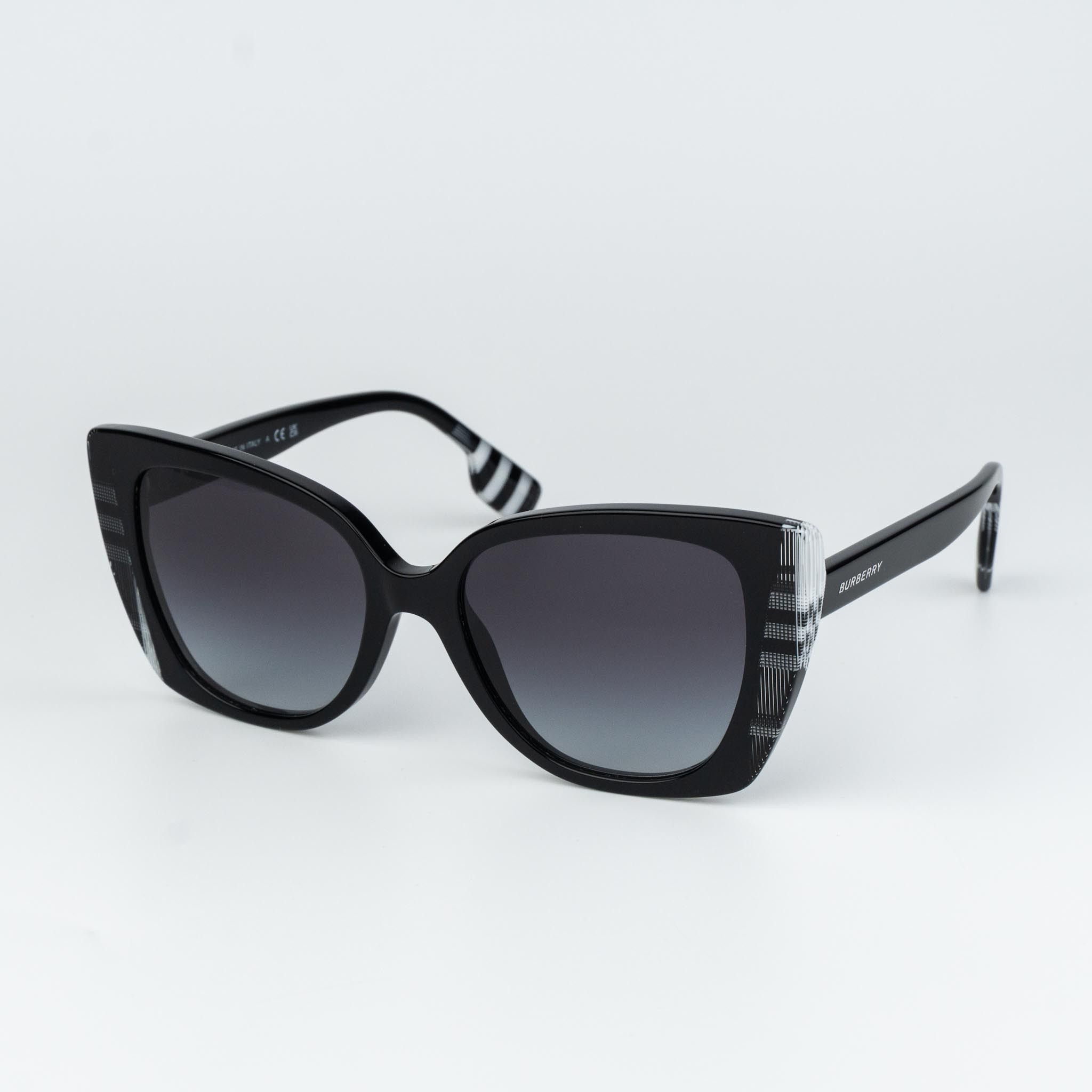 Burberry Burberry MARYL Women Sunglasses Cat Eye BE4393 40518G Size ONE SIZE - 3 Thumbnail